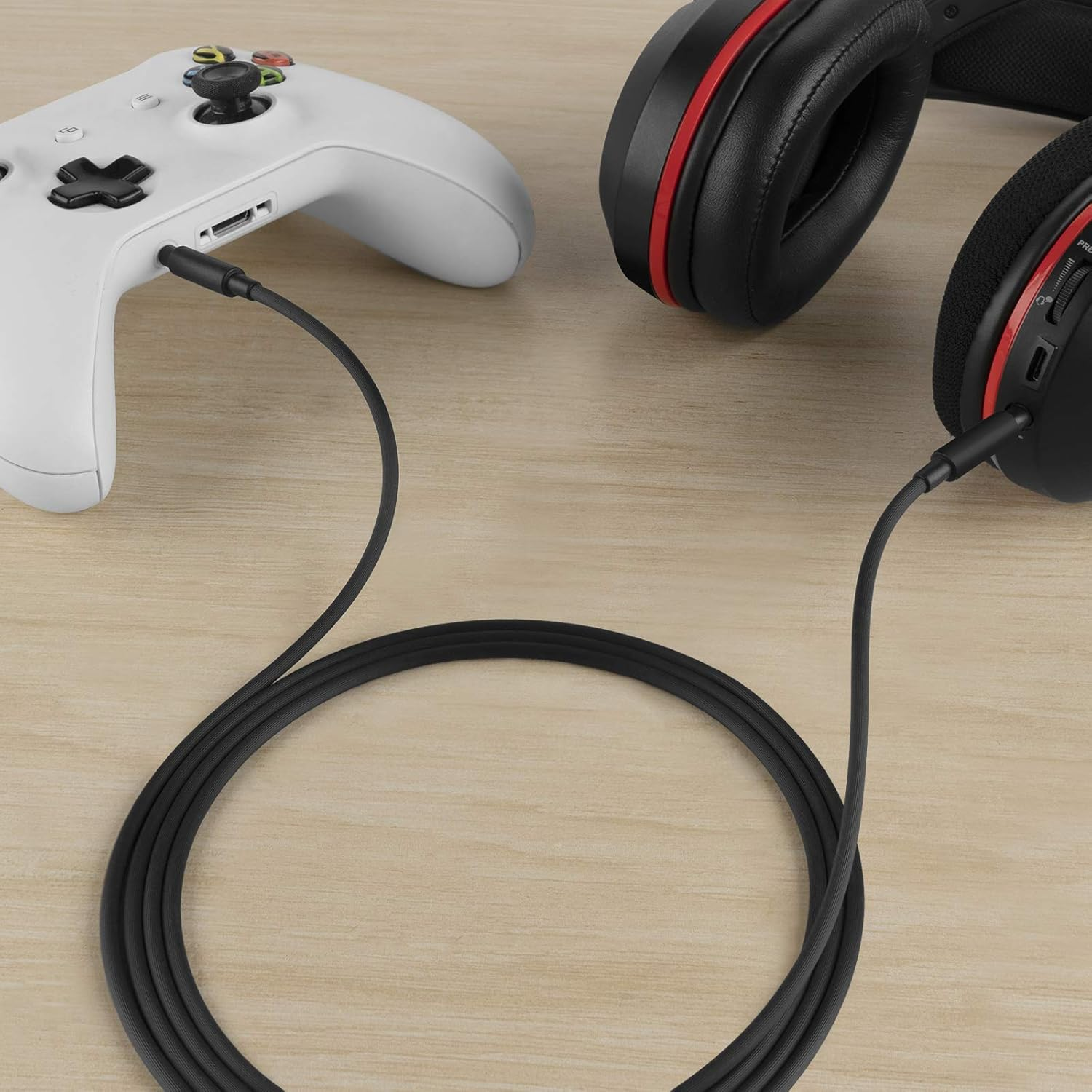Geekria Gaming Headset Extension Cable Compatible with Skullcandy Aviator 900 ANC, Turtle Beach PS4 / Xbox One Controller with 3.5Mm Male to Male Headset Jack (3.3 Ft / 1 M) image number 3