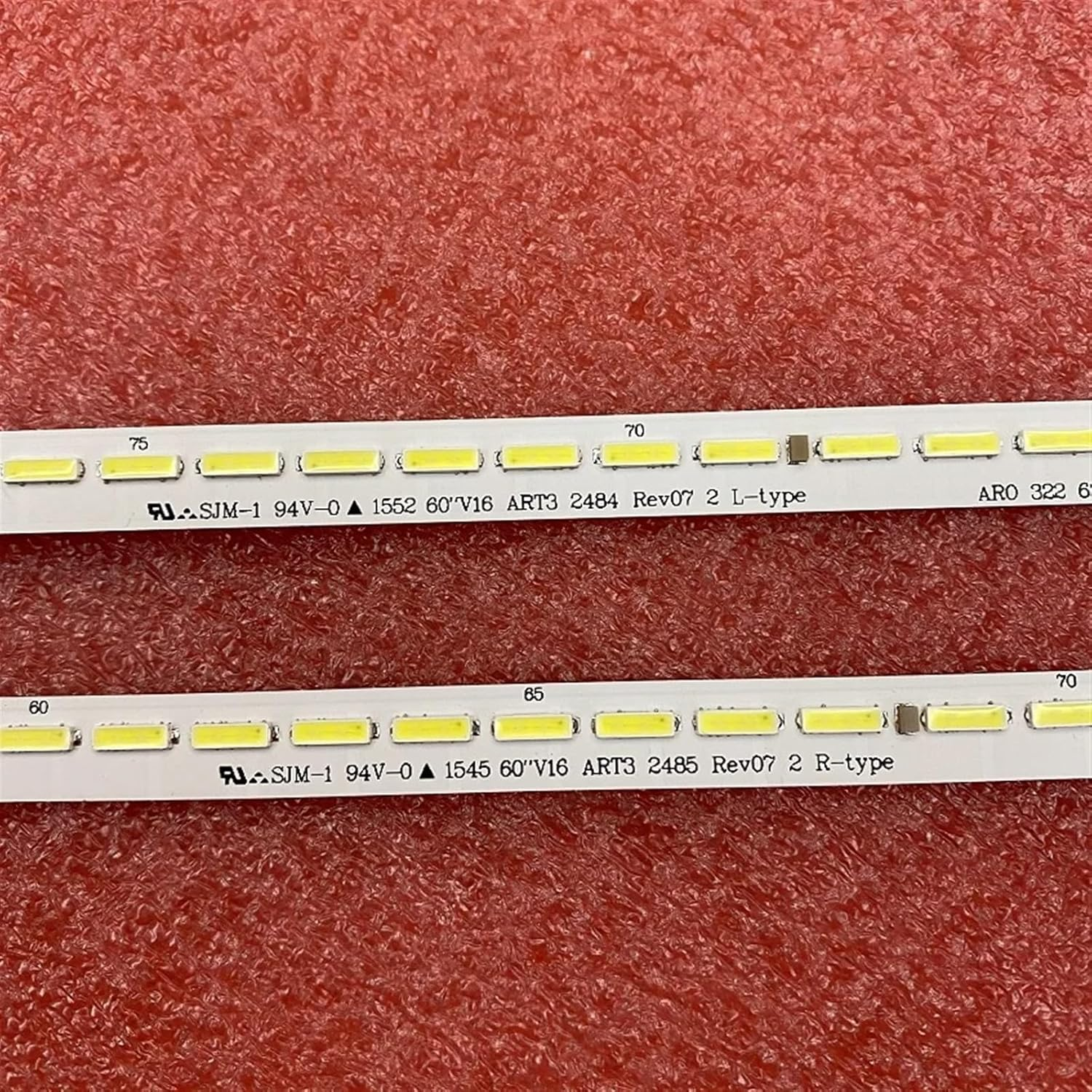 LED Backlight Strips for TV 60UH6500 60UH770V 60UH7700 6916L-2485A 6916L-2484A 60 V16 ART3 2485 2484 R L Type 6922L-0187A image number 4