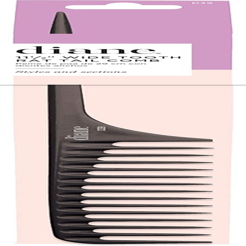 Diane Large Tail Comb, 11.5 Inch, Color May Vary image number 1