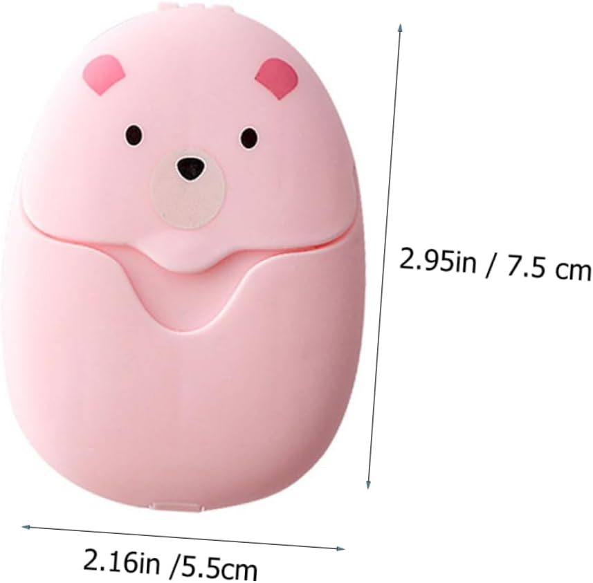 Parliky Mini Hand Soap Flakes Safe Gentle Cleaning Soap Slices for Travel Outdoor Activities