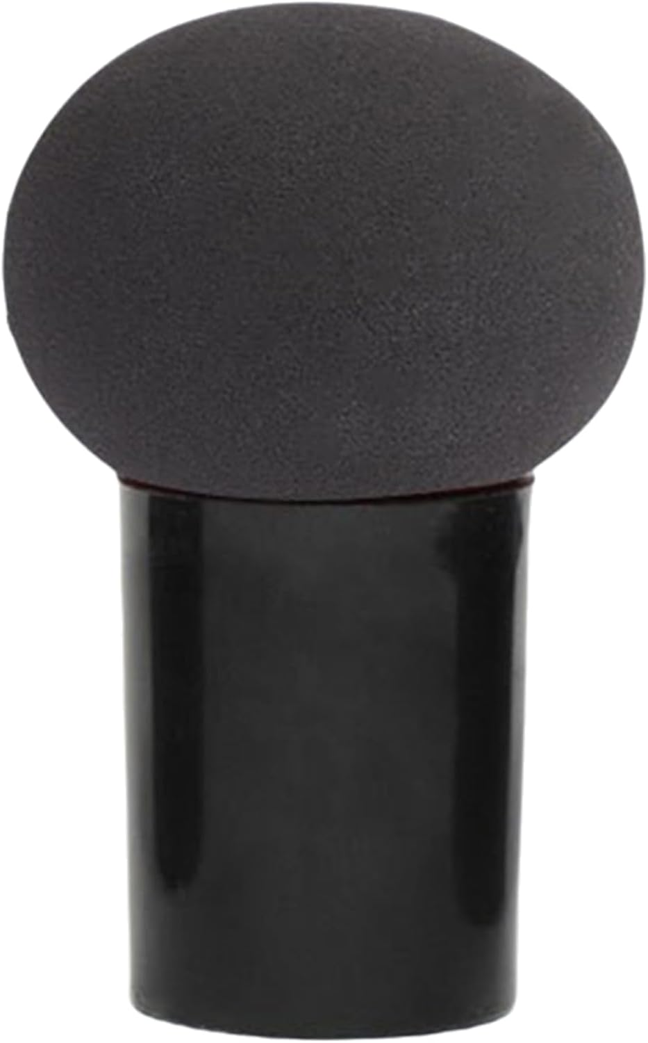 FEESHOW Mushroom Makeup Sponge with Handle Soft Blending Sponge for Liquid Foundation Cream Blush Cosmetic Beauty Tool Black One Size