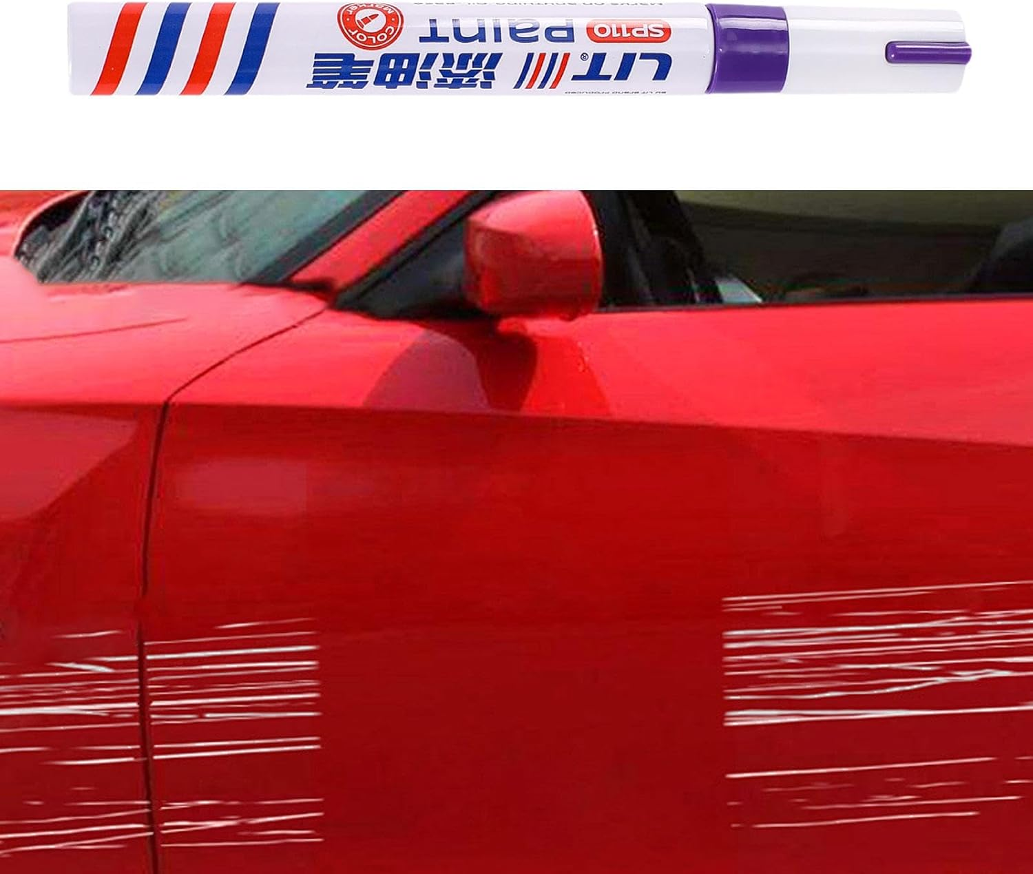Car Scratch Repair Pen Car Touch up Fill Paint Touch up Paint for Cars for Vehicles, Purple image number 3