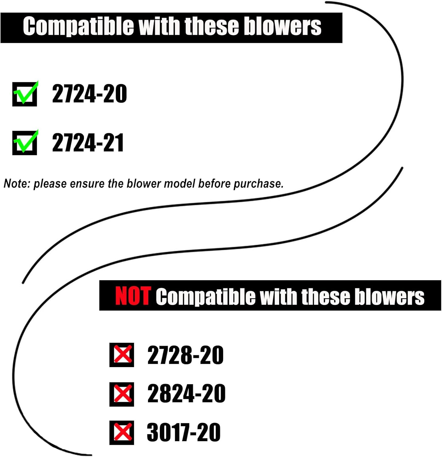 Flat Nozzle for Milwaukee M18 Fuel Leaf Blower, Work for Milwaukee M18 2724-20 & 2724-21(1 Pack, No Tool) image number 6