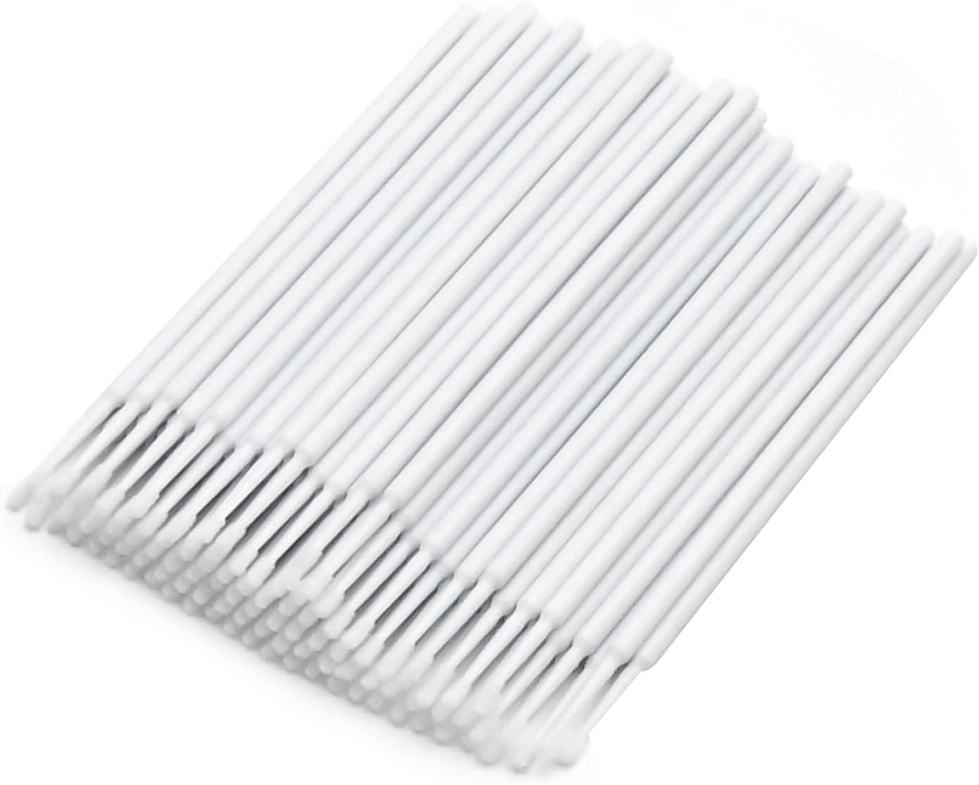 Touch up Paint Brushes for Automotive Paint Chip Repair Disposable Micro Applicators 1.2MM White 100PCS - White image number 4