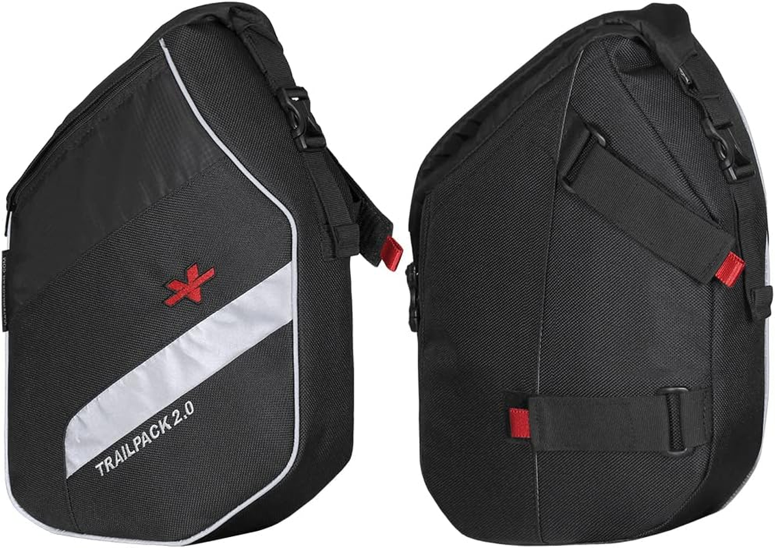 Viaterra Royal Enfield Himalayan 411 Accessories (Model 2021-) |100% Waterproof Front Frame Motorcycle Bags (Set of 2) I Suitable for Tours & Trail Rides