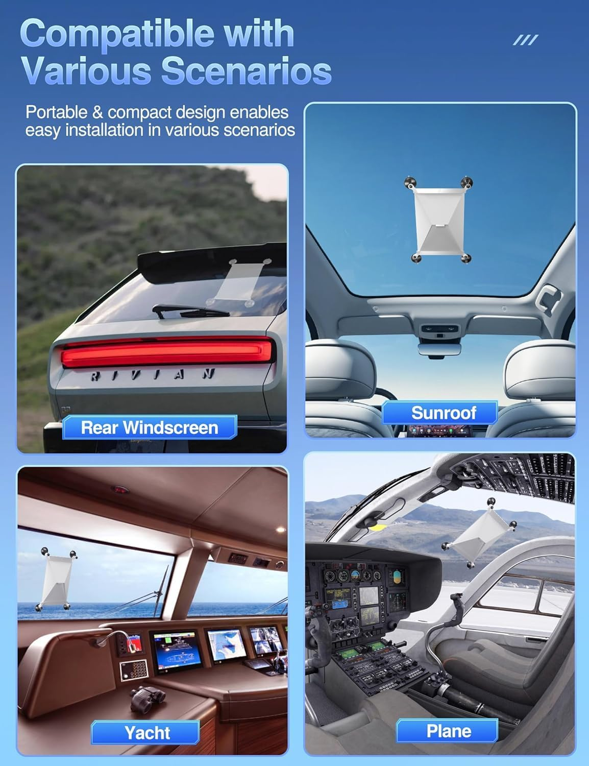 Starlink Mini Suction Cup Mount Star Link Mini Accessories image number 5