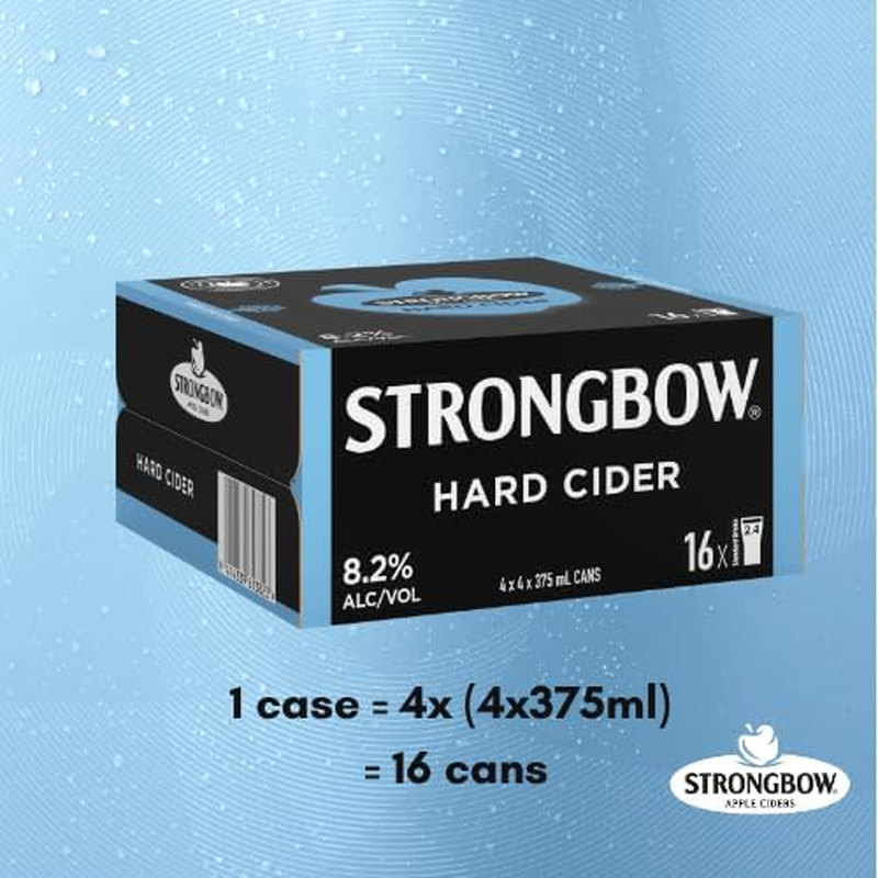Strongbow Hard Apple Cider Cans 375 Ml 4 X 4 Pack
