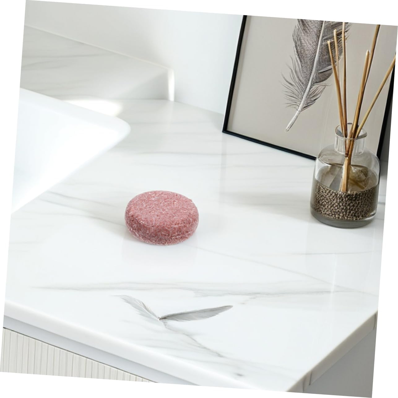 IWOWHERO 2Pcs Natural Shampoo Soap Bar Handmade Portable Family-Friendly Thinning Hair Dandruff Control Jojoba Gentle Cleansing image number 6