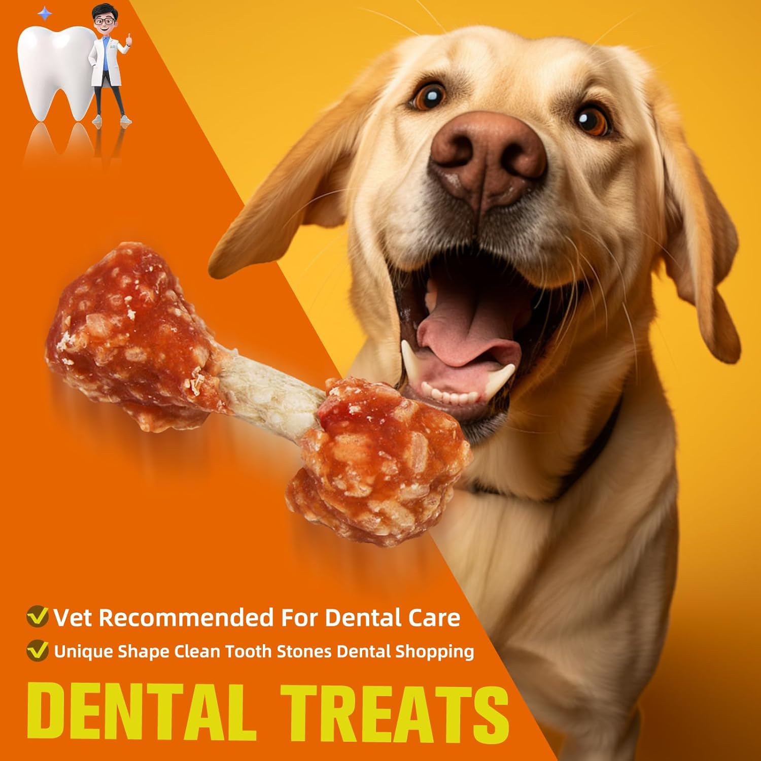 Dog Treats Chicken 100G - All Natural & Dried Snacks - Grain Free Long Lasting Chews Dogs - Best Sticks for Training & Healthy Teeth image number 2