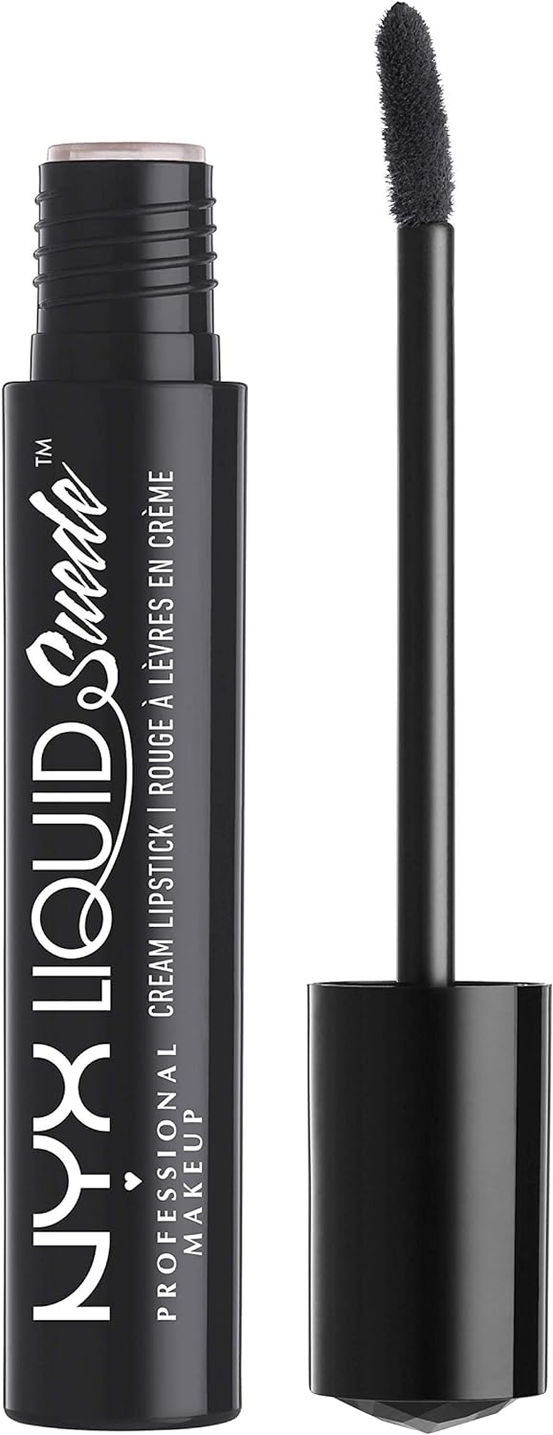 NYX PROFESSIONAL MAKEUP Liquid Suede Cream Lipstick, Alien, 0.13 Fluid Ounce