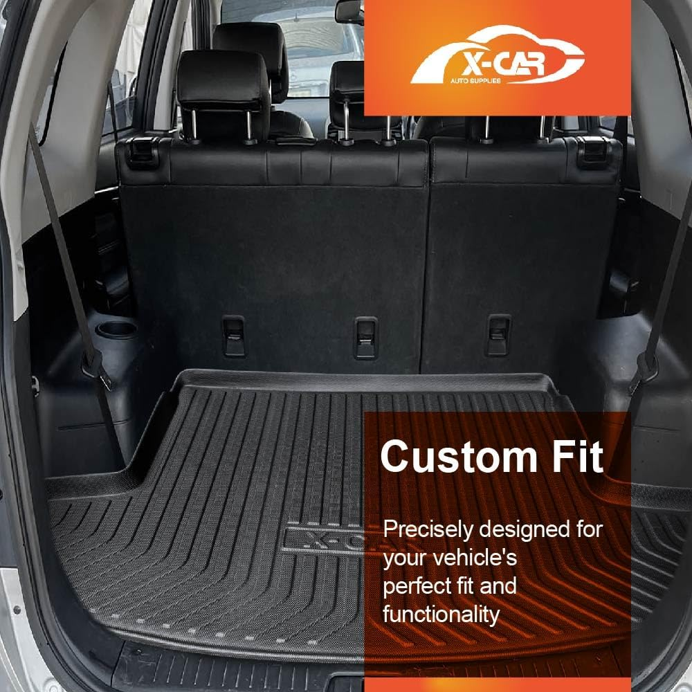 X-CAR 3D All-Weather Boot Liner for Holden Captiva 2006-2017 Heavy Duty Customized Car Trunk Cargo Mat image number 1