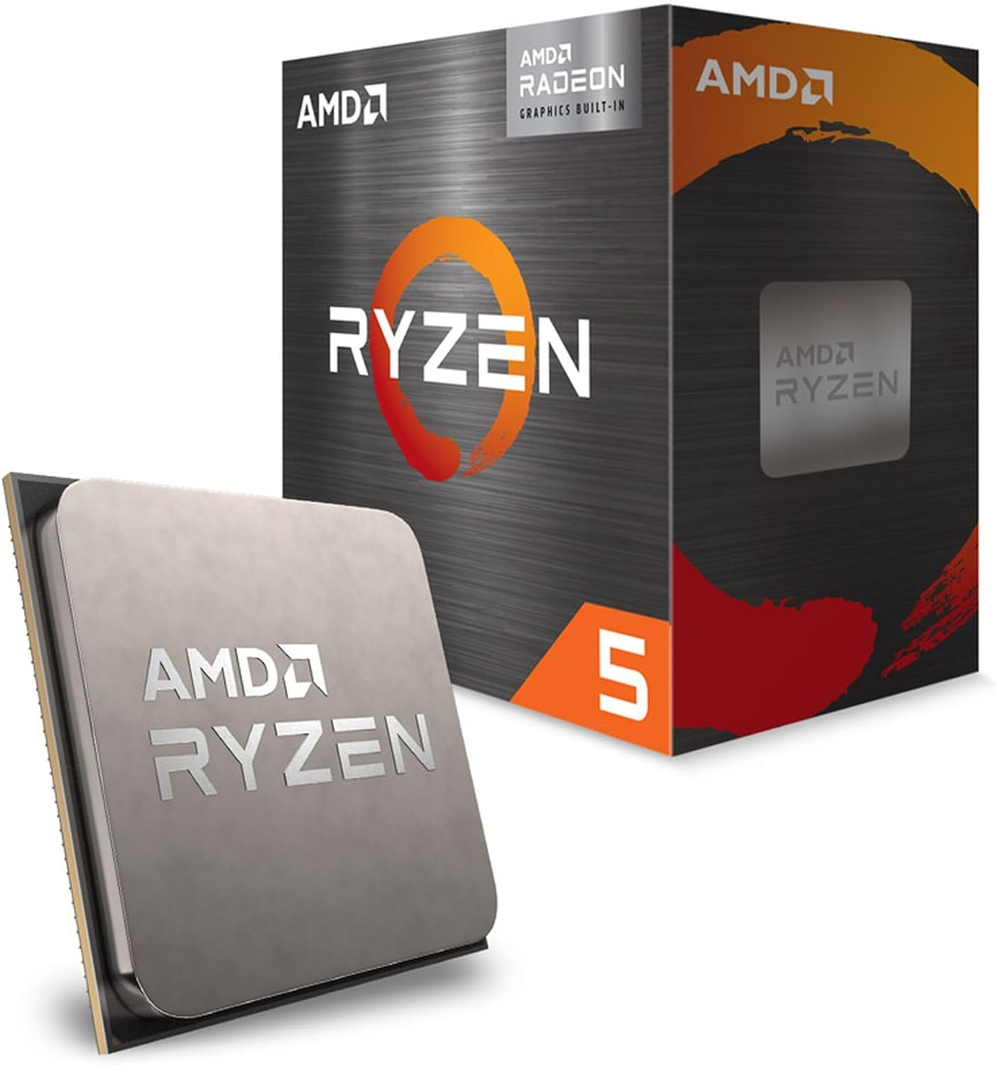 AMD Ryzen 5 5500GT 6-Cores 12-Threads Max 4.4Ghz 19MB Cache Wraith Stealth Cooler Desktop Processor image number 3