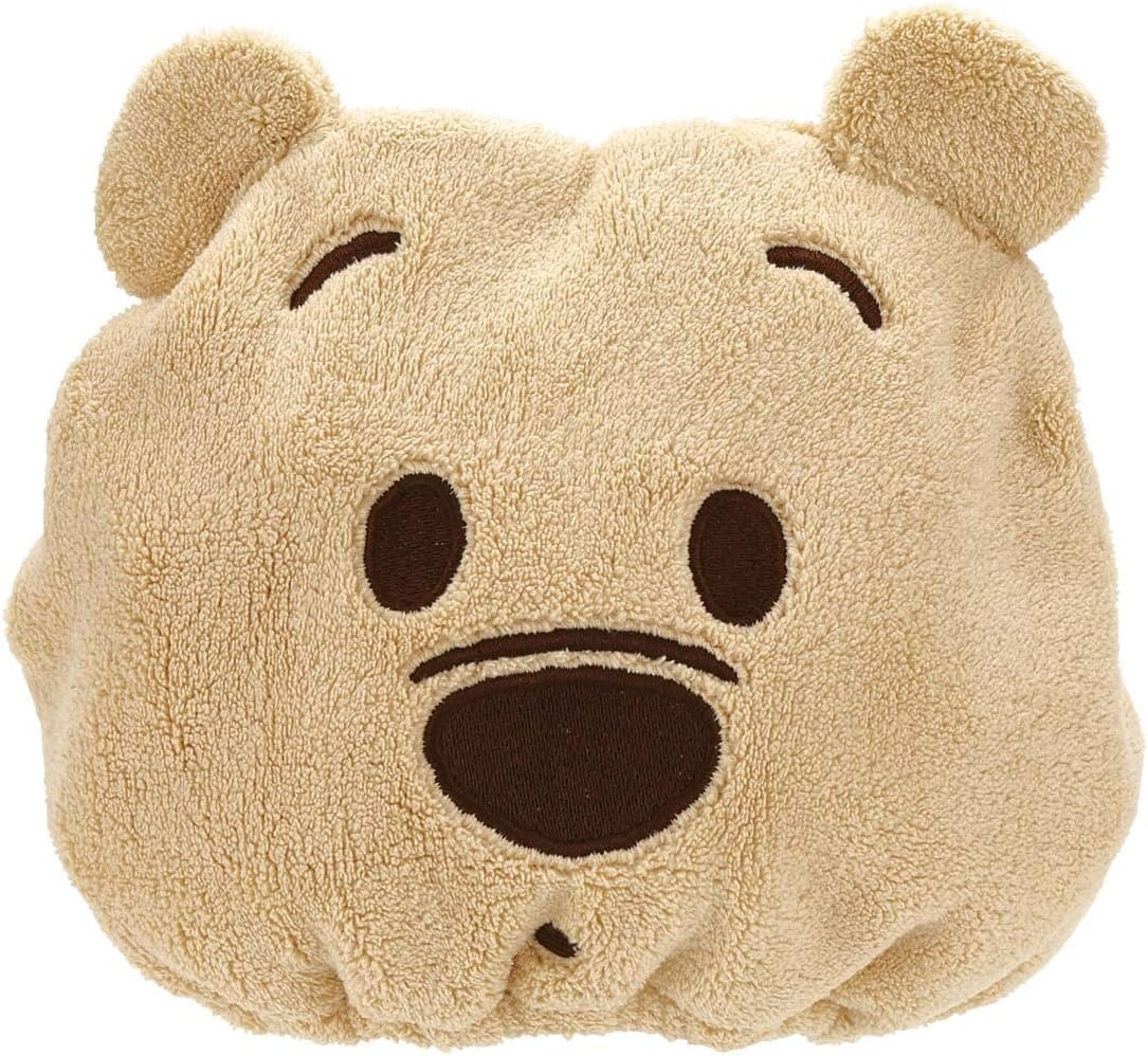 Skater TOC11-A Water Absorbent, Quick-Drying, Animal Towel Cap, Disney, Winnie the Pooh, 9.1 X 6.7 Inches (23 X 17 Cm) image number 2