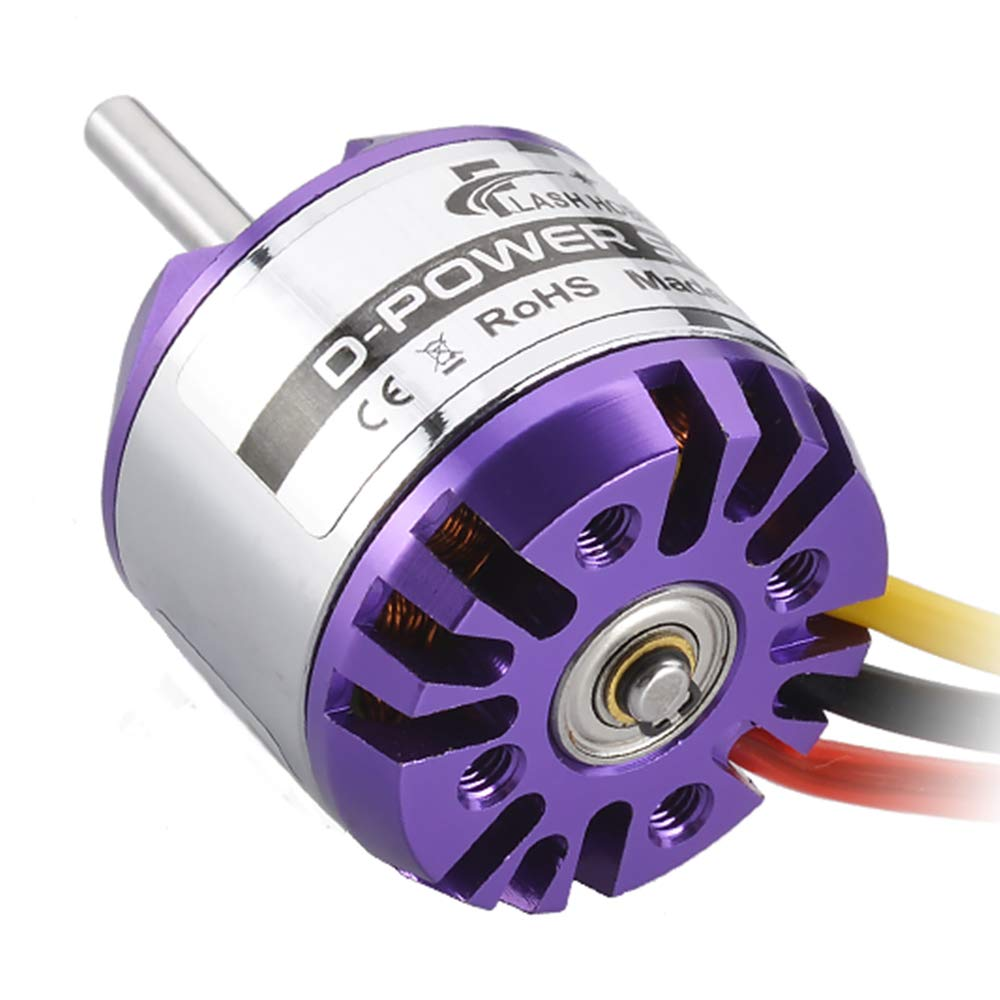 FLASH HOBBY D2830 Brushless Motor 850KV Outrunner Motor RC Plane Motor for RC Aircraft Helicopter Multicopter Drone Fixed Wing image number 2