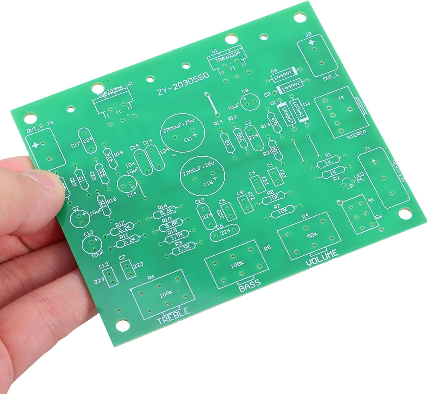 Veemoon Amplifier Board Kit for Audio System Stereo Amplifier Amp Board DIY Speakers for Home Use image number 1