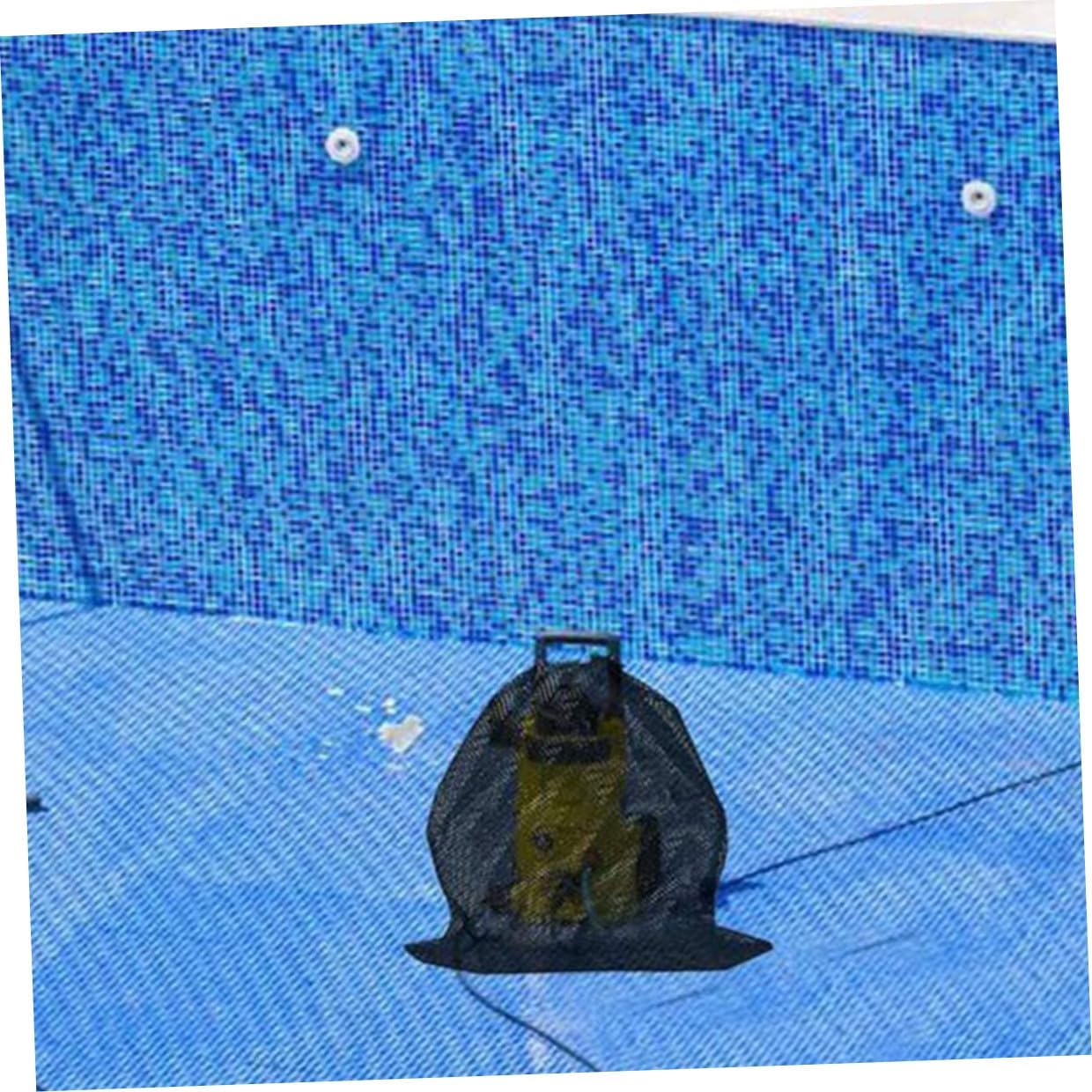 NUOBESTY Large Pump Filter Bag with Drawstring Fine Mesh for Outdoor and Aquarium Water Pump Protection to Large Aquatic Filter Mesh Bag for Precise Particle Filtration and Easy image number 5