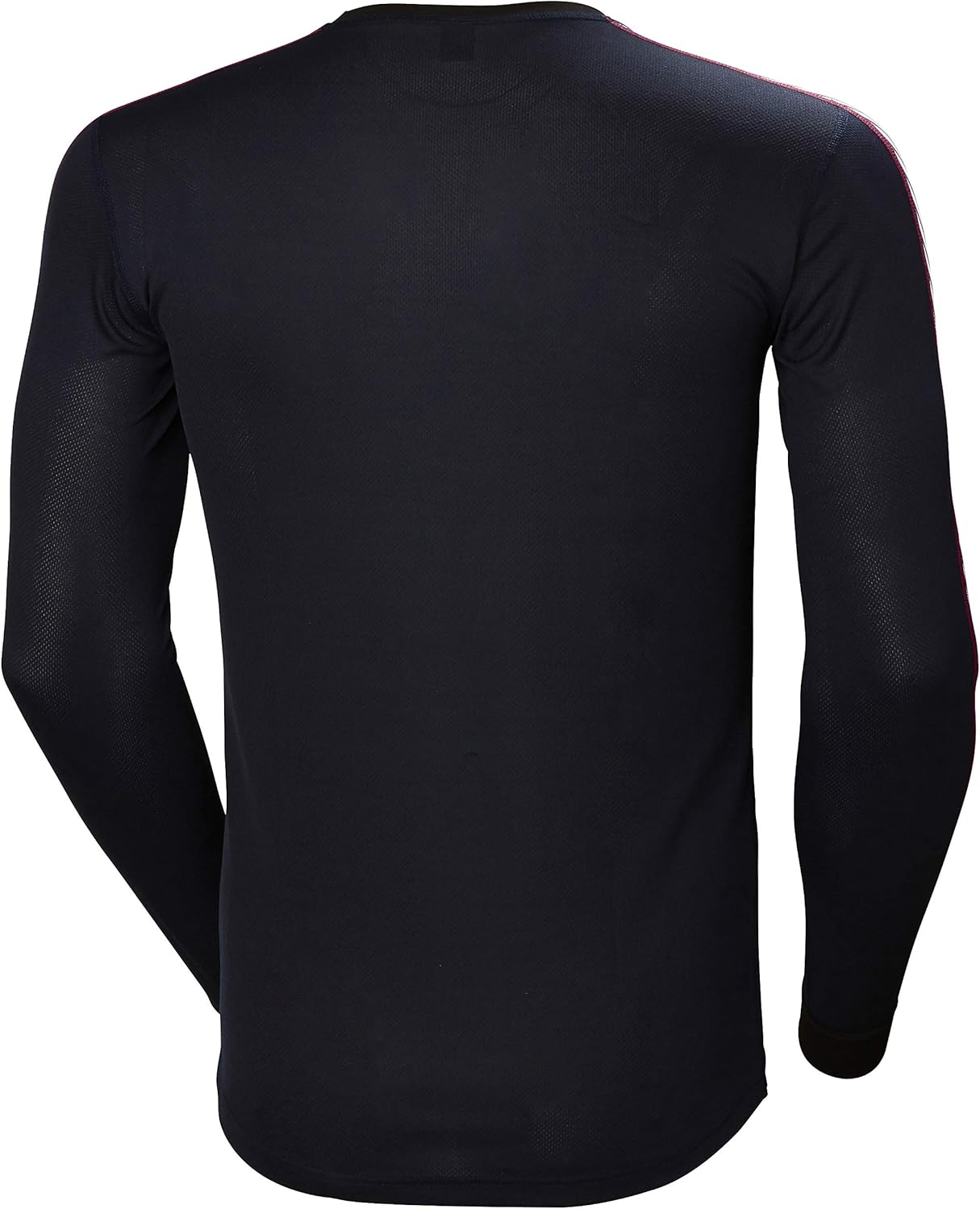 Helly-Hansen Men'S LIFA Stripe Crew Lightweight Breathable Moisture Wicking Thermal Baselayer, 998 Black - Medium image number 3