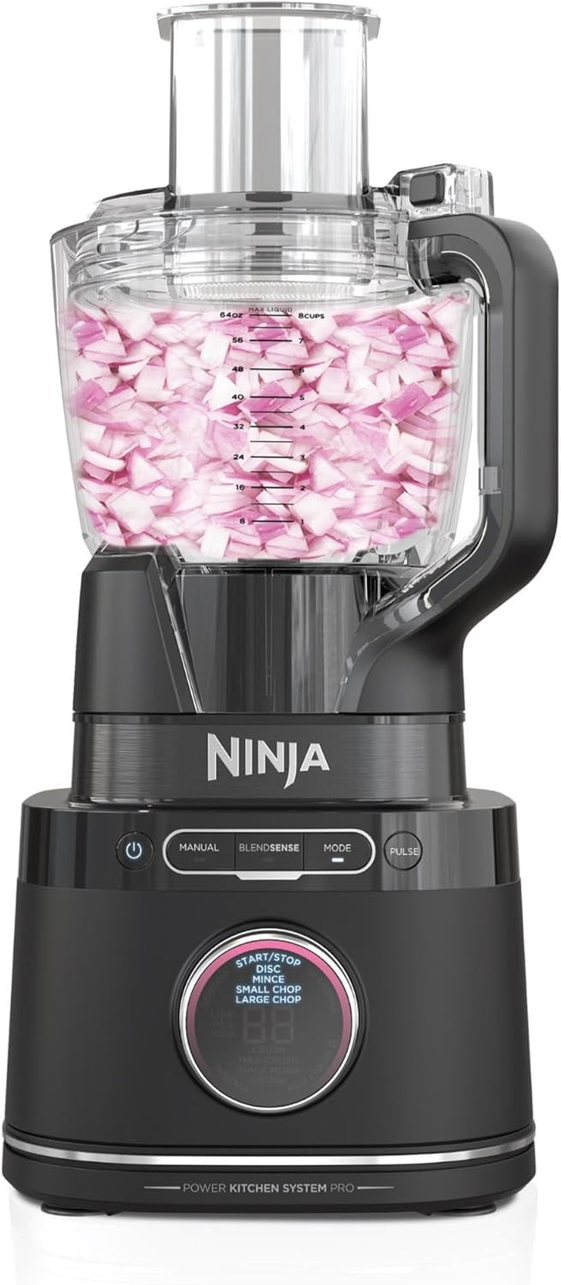 Ninja Detect Kitchen System Power Blender + Processor Pro, High Speed Food Mixer, Juicer & Smoothie Maker, One Touch Preset Programs & Blendsense Technology, TB401ANZ, Black image number 1