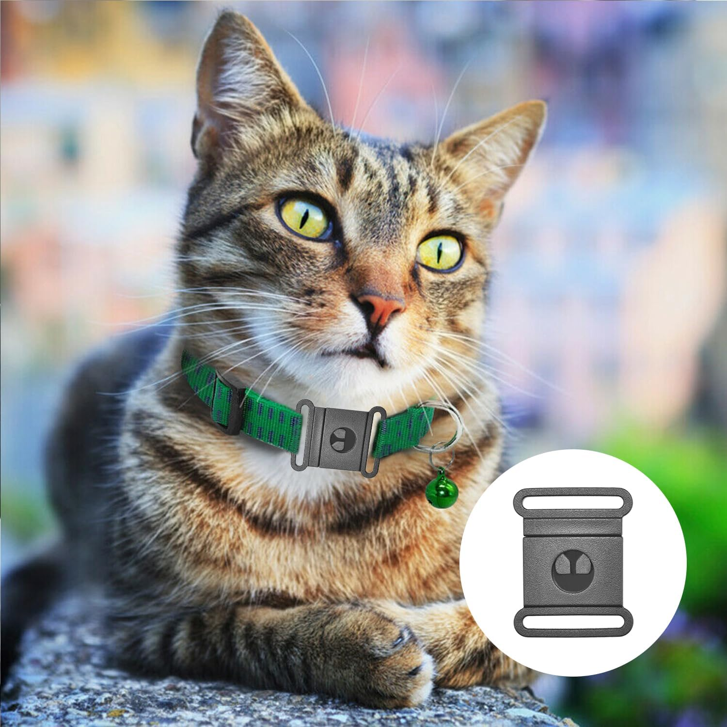 100Pcs Pack 3/8" 5/8" 3/4" 1" Webbing Black Plastic Safty Breakaway Bra Buckle Cat Dog Collar Harness Strap Parts Accessories image number 2