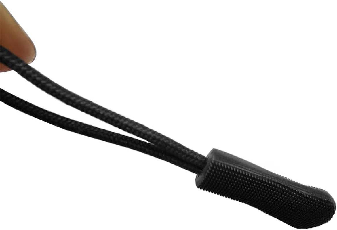 30Pcs Plastic Zipper Puller, Climbing Zipper Tail Rope, Backpack Zipper Rope, Luggage Zipper Puller Extension Zip Tag Cord Pull for Backpack School Bag Clothes, Purse image number 1