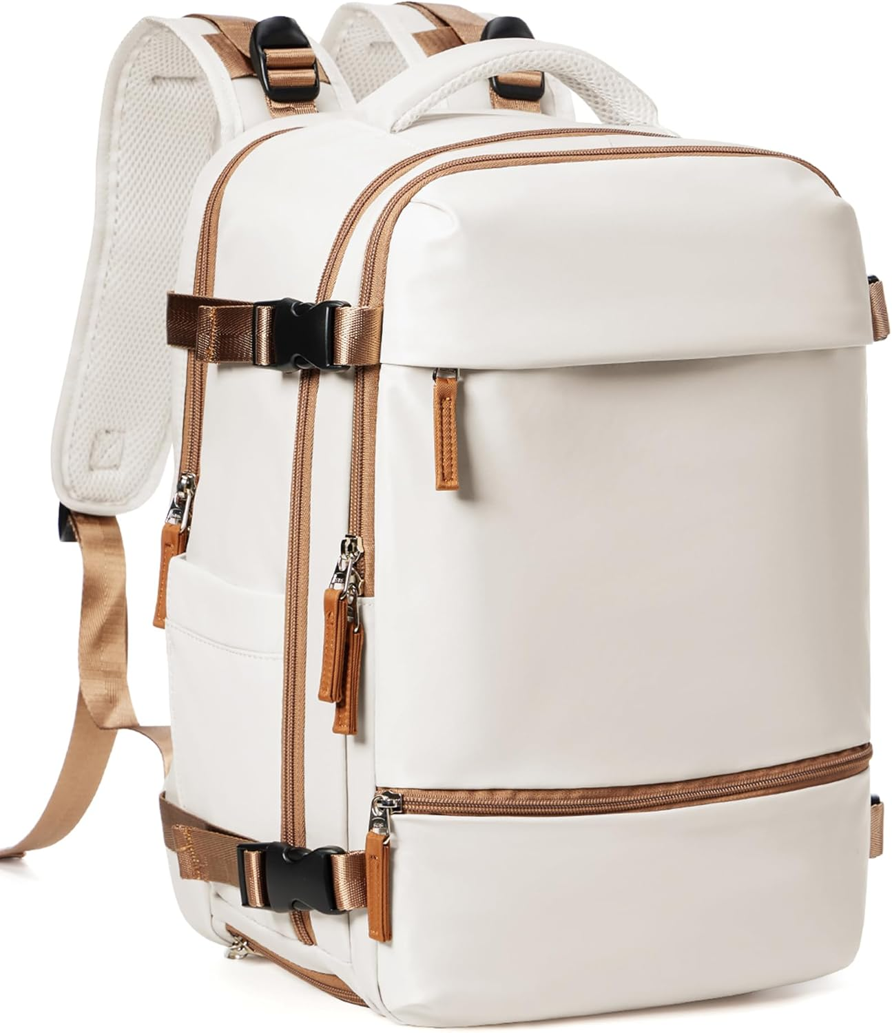 SEAFEW Carry on Backpack, Mini Travel Backpack Airplane Approved Weekender Bag for Women Men, Green, Large