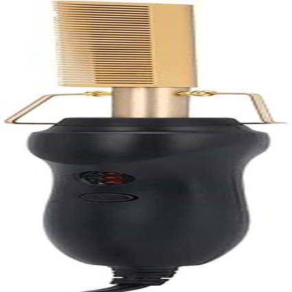 Electric Hot Straightening Heat Pressing Straightener,Multi-Functional Electric Heating Hair Straightener Comb Hair Curler Curling Iron for Black Hair Wigs Beards Dry image number 6