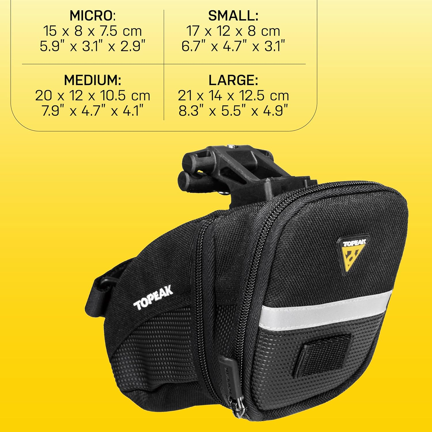 Aero Wedge Pack, W/Fixer F25, Medium image number 3