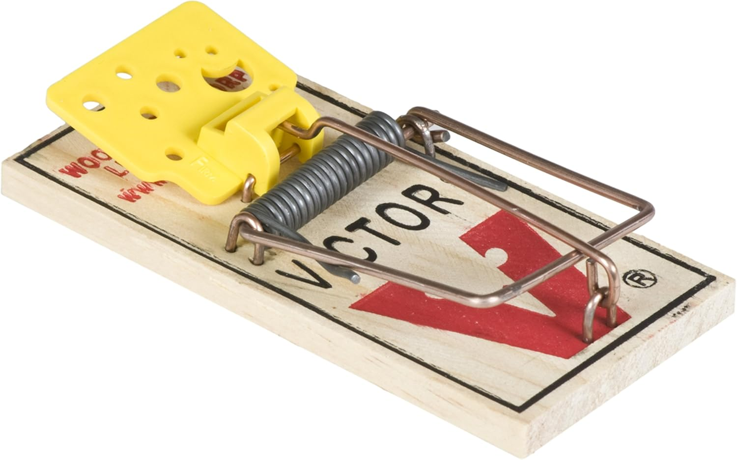 Victor Easy Set Mouse Traps (4 Pieces) - Pre-Bait Impact Traps with Large Release Pedal for Easy and Quick Mouse Control - Non-Toxic and Recyclable - Mod. M032