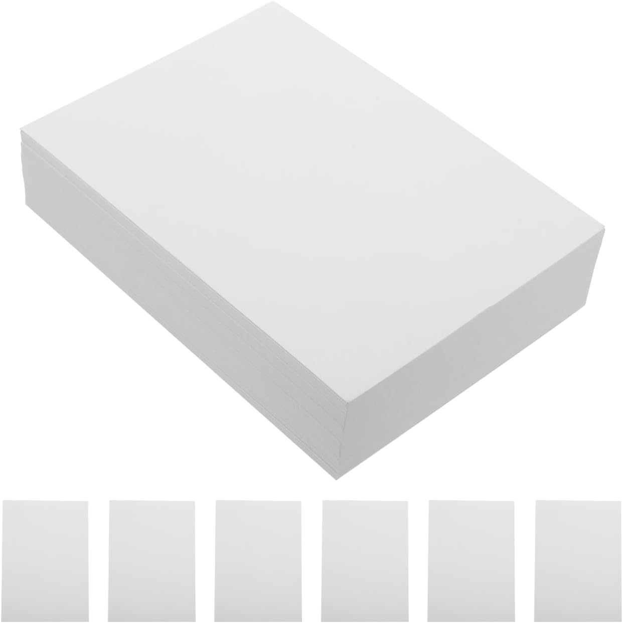 TEHAUX Glossy Photo Paper, 6 Inch Printable Photographic Paper, 100 Sheets, 260Gsm, White, Ideal for Home and Office Picture Prints Use image number 4