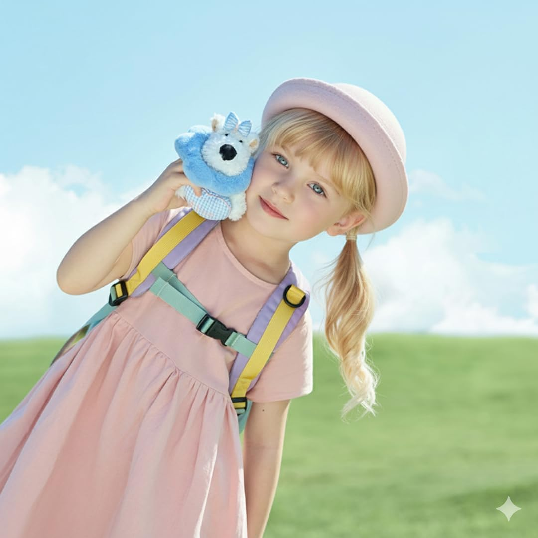 Toddler Backpacks with Doll for Boys & Girls, 1-7 Years, Shukiku Doodoo Buddy Kids Backpack image number 2