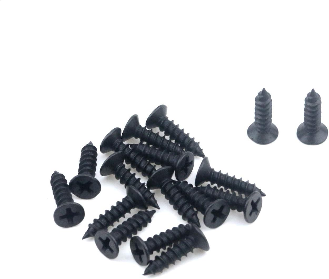 My MIRONEY 4-Pack Black Spring Loaded Butterfly Twist Latch and Keeper Metal Hardware Toggle Clamp Hasp Box Chest Closure with Screws for Flight Case,1.97" X 1.5" image number 2