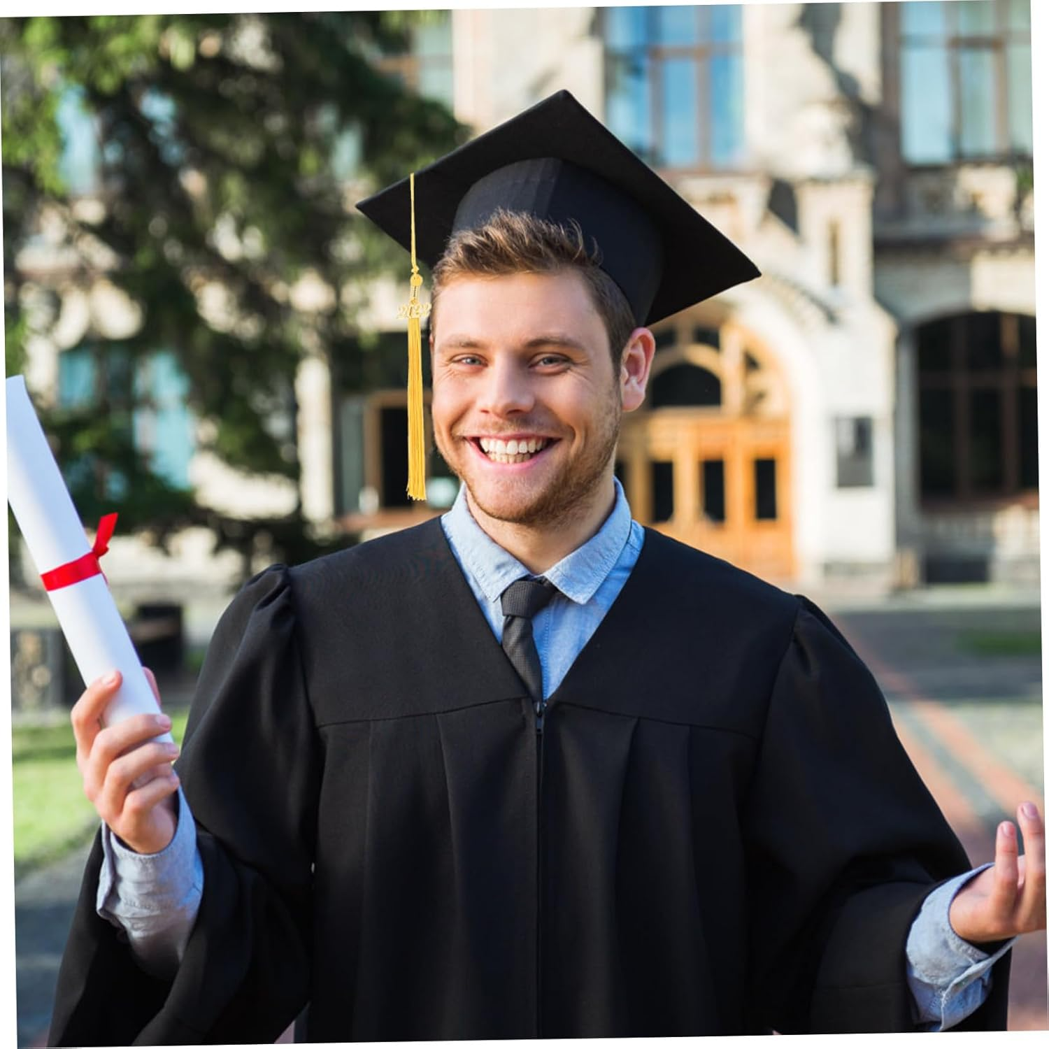 STOBOK 6Pcs Phd Graduation Tassel Cap Decorations Handmade Doctoral Hats Elegant Graduate Accessories for Ceremony Celebrations Unique Keepsake for Class