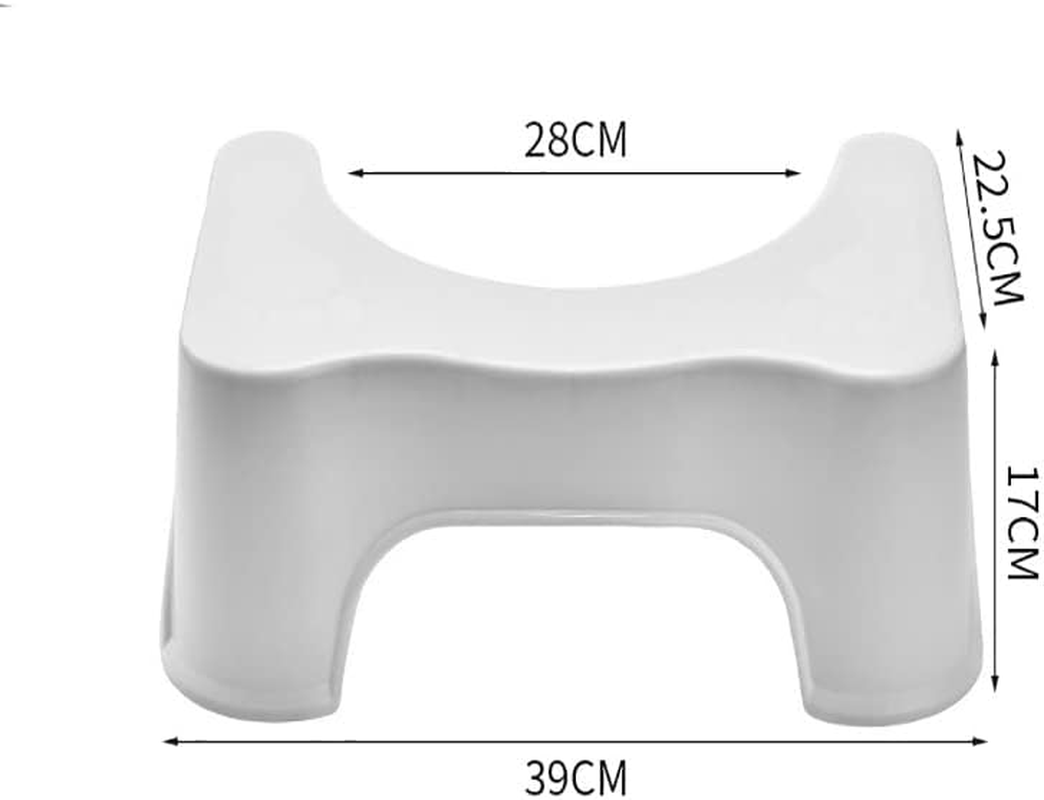 AIMALL Bathroom Toilet Stool, Foot Step Stool, Footstools,Bathroom Toilet Stool, Foot Step Stool, Footstools - Anti-Slip Bathroom Accessories, 15.35In X 8.86In X 6.69In image number 4