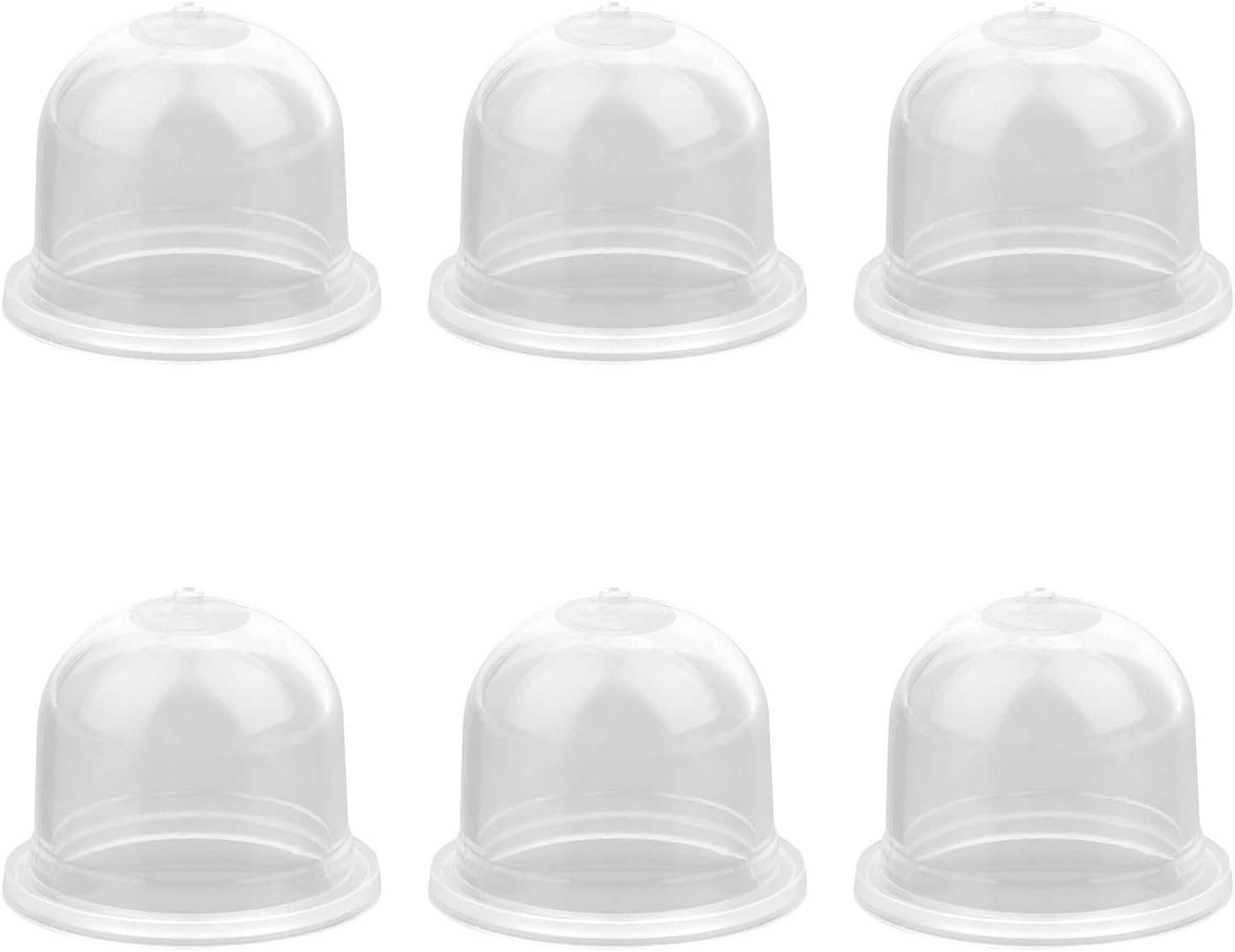 NQEUEPN 6Pcs Primer Bulb Replacements, Fuel Primer Bulb/Ball Compatible with Homelite Ryobi Poulan Craftsman Zama Walbro Carburetor Primer Bulb Pump for Blower Brush Trimmer Cutter Gas image number 4