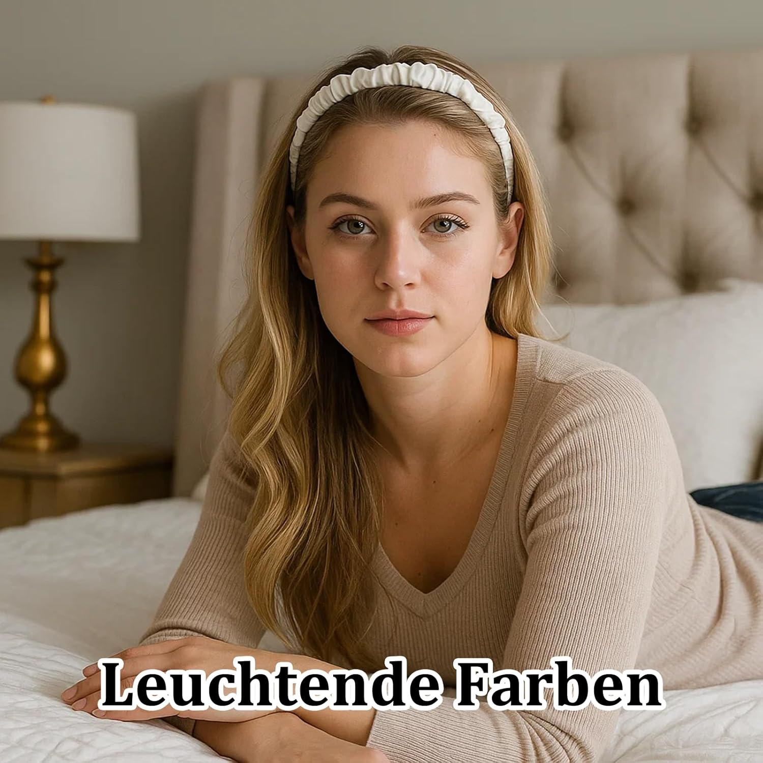 Women'S Elegant Headband, Girls' Head Decoration, Set of 7 in Coffee Brown, Leisure, Headband for Yoga, Wedding and Cosplay, Headband for Women and Girls image number 4