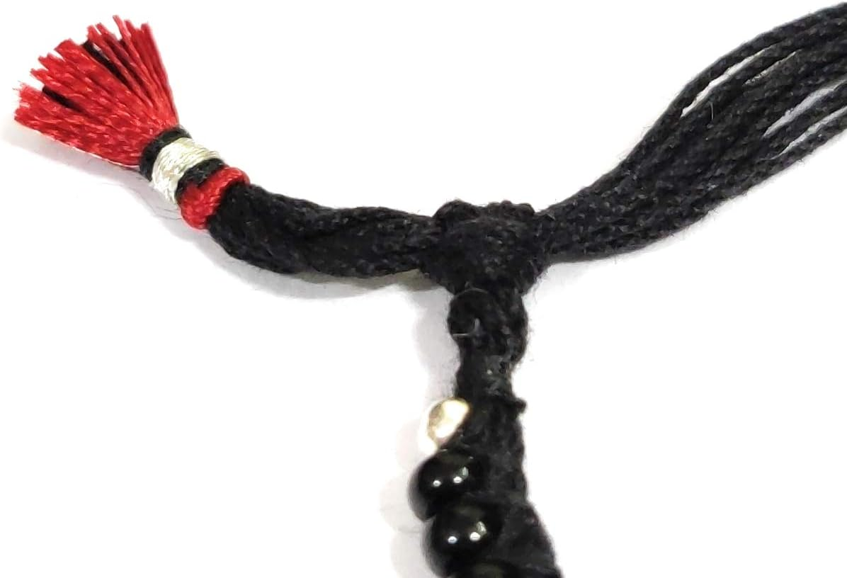 Samyuktha Evil Eye Baby Nazariya (1Pair) Adjustable Cord Bracelet for Newborn Baby to 4-Year Toddlers for Girl, Boy (Baby Bracelet, Anklet)(Not for Adult), Free Size, Resin, No Gemstone image number 1