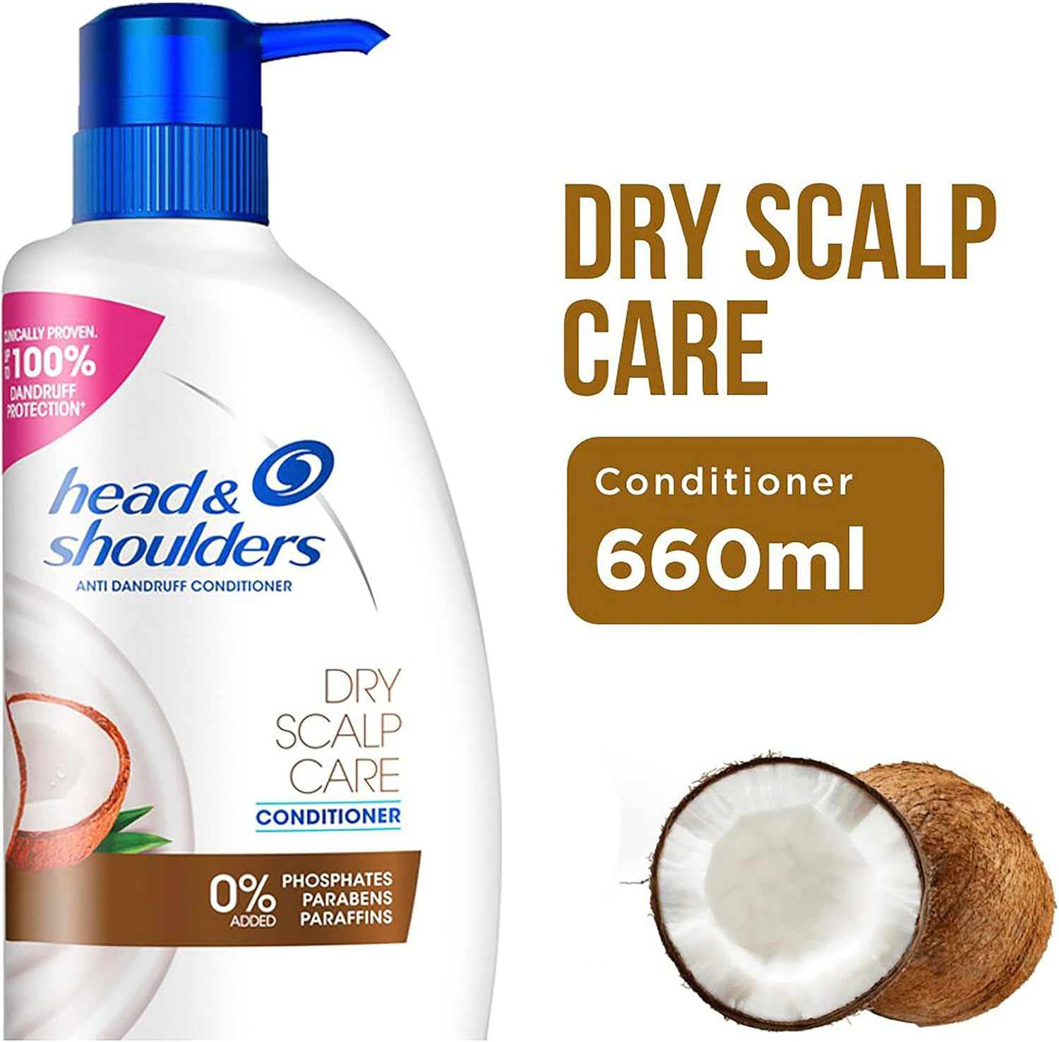 Head & Shoulders Dry Scalp Care anti Dandruff 660Ml Conditioner image number 4