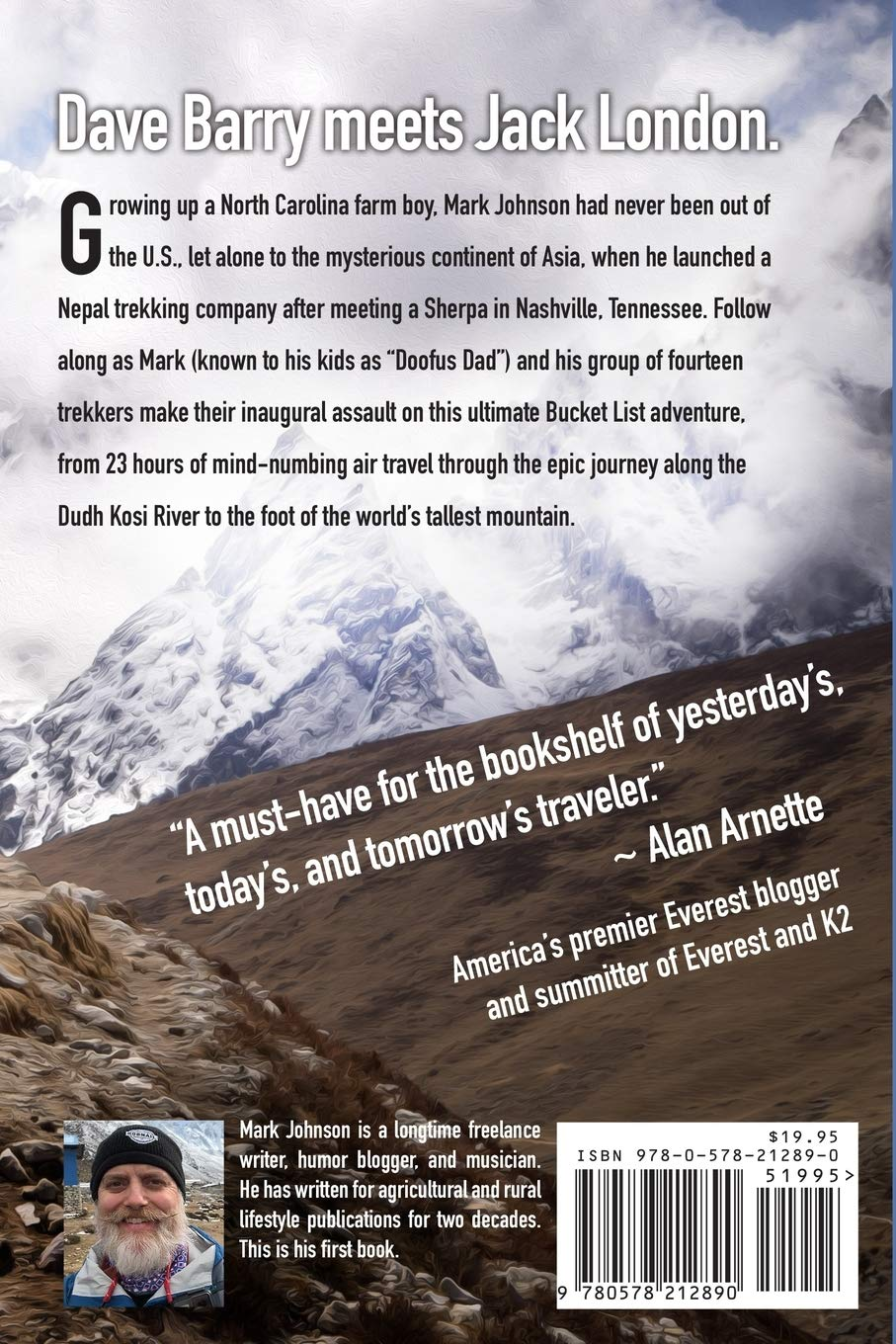 Doofus Dad Does Everest Base Camp: One of Planet Earth'S Epic Adventures Told by a Slightly-Less-Than-Epic Guy image number 1