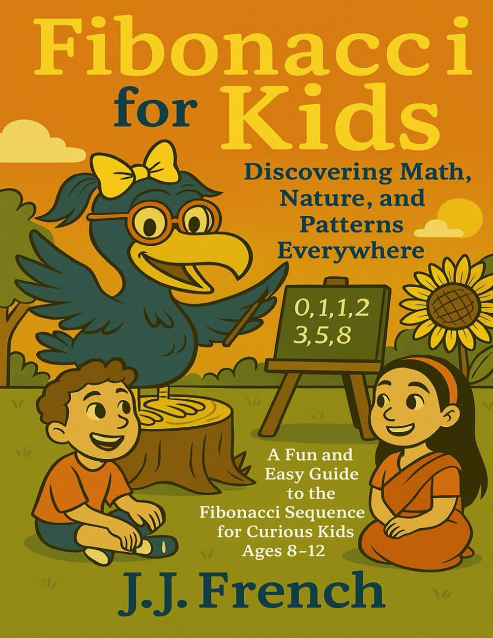 Fibonacci for Kids: Discovering Math, Nature, and Patterns Everywhere: a Fun and Easy Guide to the Fibonacci Sequence for Curious Kids Ages 8&ndash;12