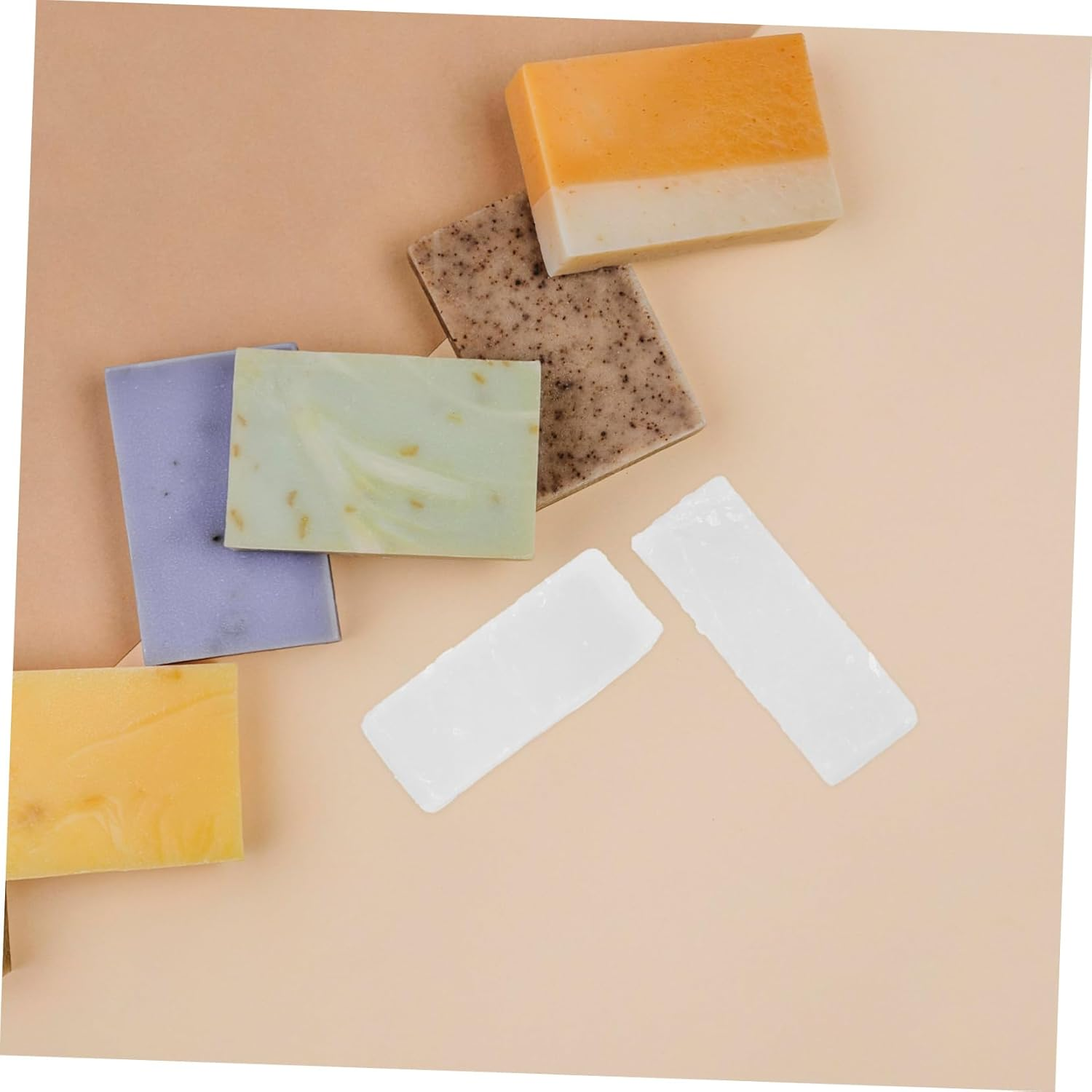 SHINEOFI 1Bag Organic Bar Soap Base Soap Base Making Supplies Kit for DIY Projects image number 6