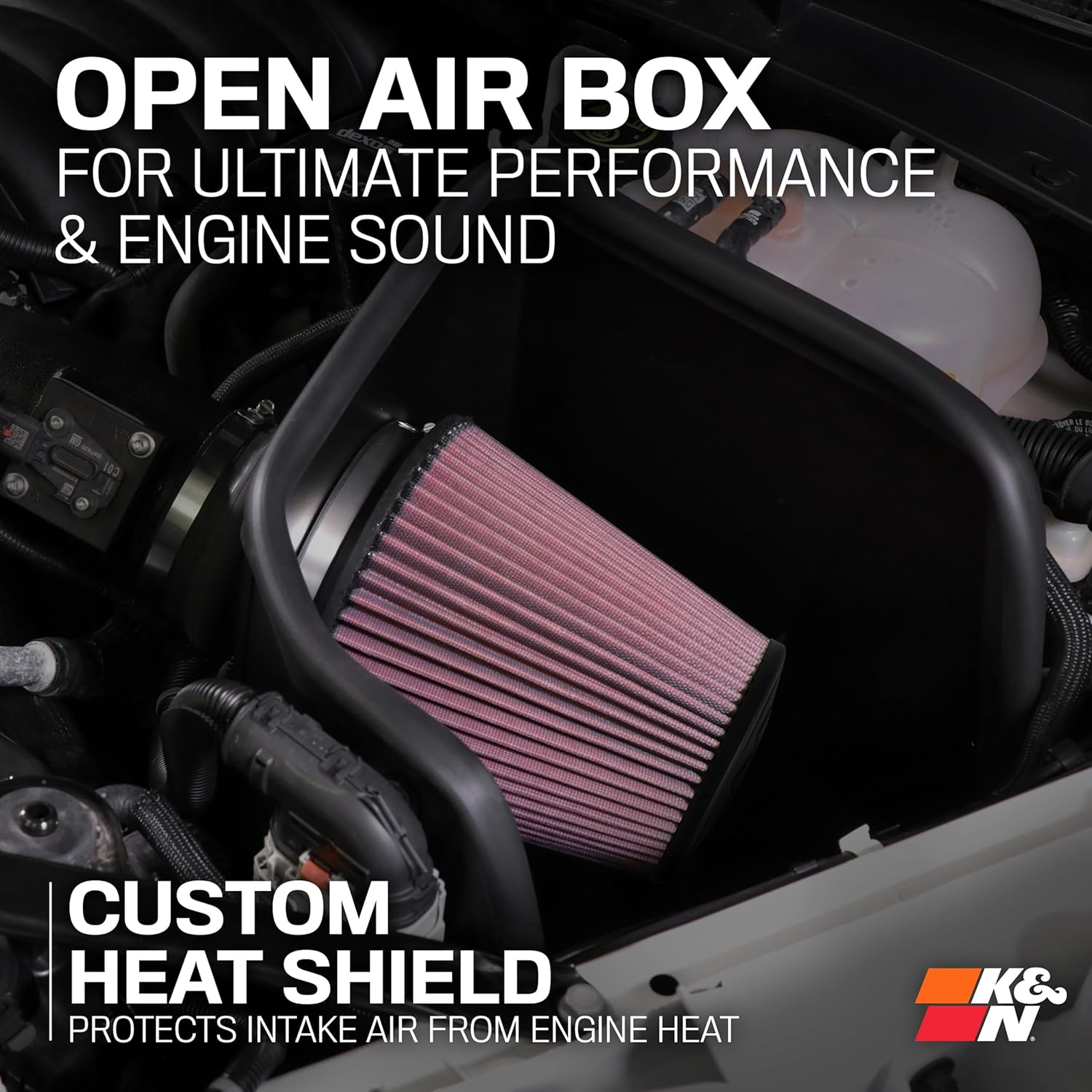 K&N 69-6035TC High Performance Air Intake System image number 1