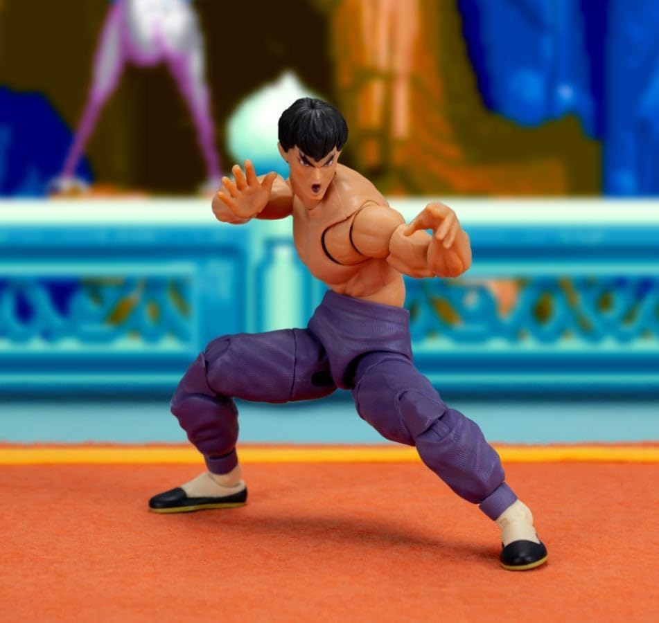 Jada Toys Street Fighter - 6 Inch Fei Long (P2) Deluxe Figure image number 1