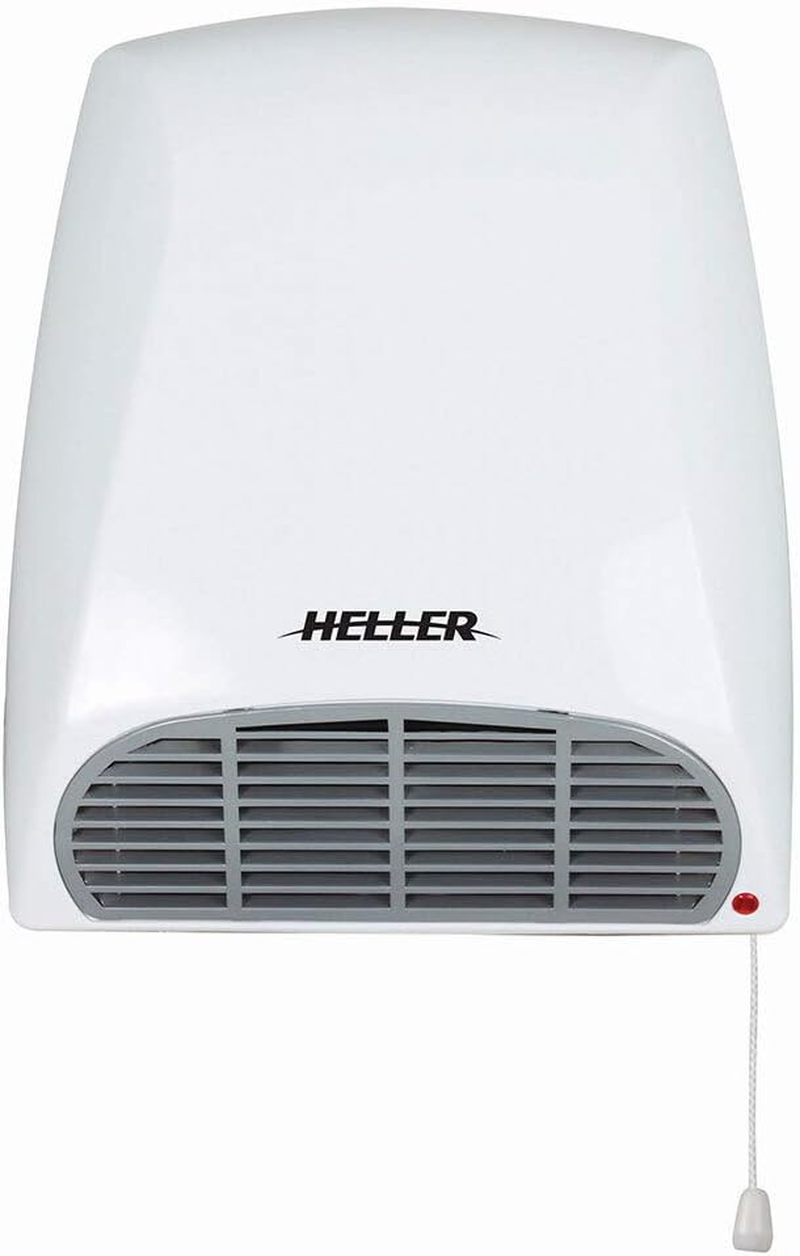 Heller 2000W Bathroom Fan Heater, White