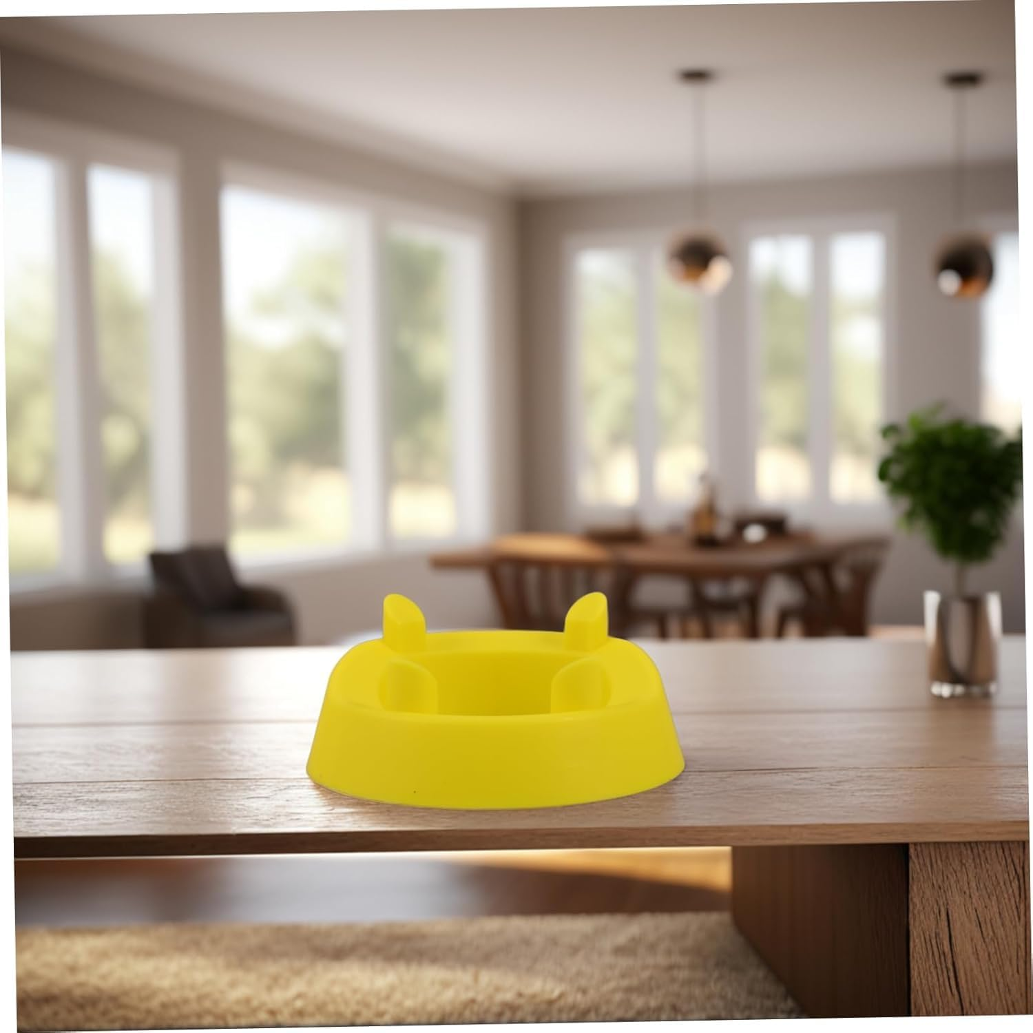 Ksngtixe 2PCS Soccer Ball Holder Stand, Durable Football/Basketball/Rugby Display Rack, Space-Saving Sports Equipment Organizer for Youth & Adults (Yellow) image number 6