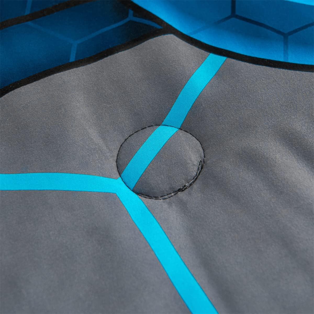 NTBED Game Console Comforter Set for Boys Girls Kids 3D Gaming Geometric Lightweight Microfiber Bedding Sets (Blue, Queen) image number 6