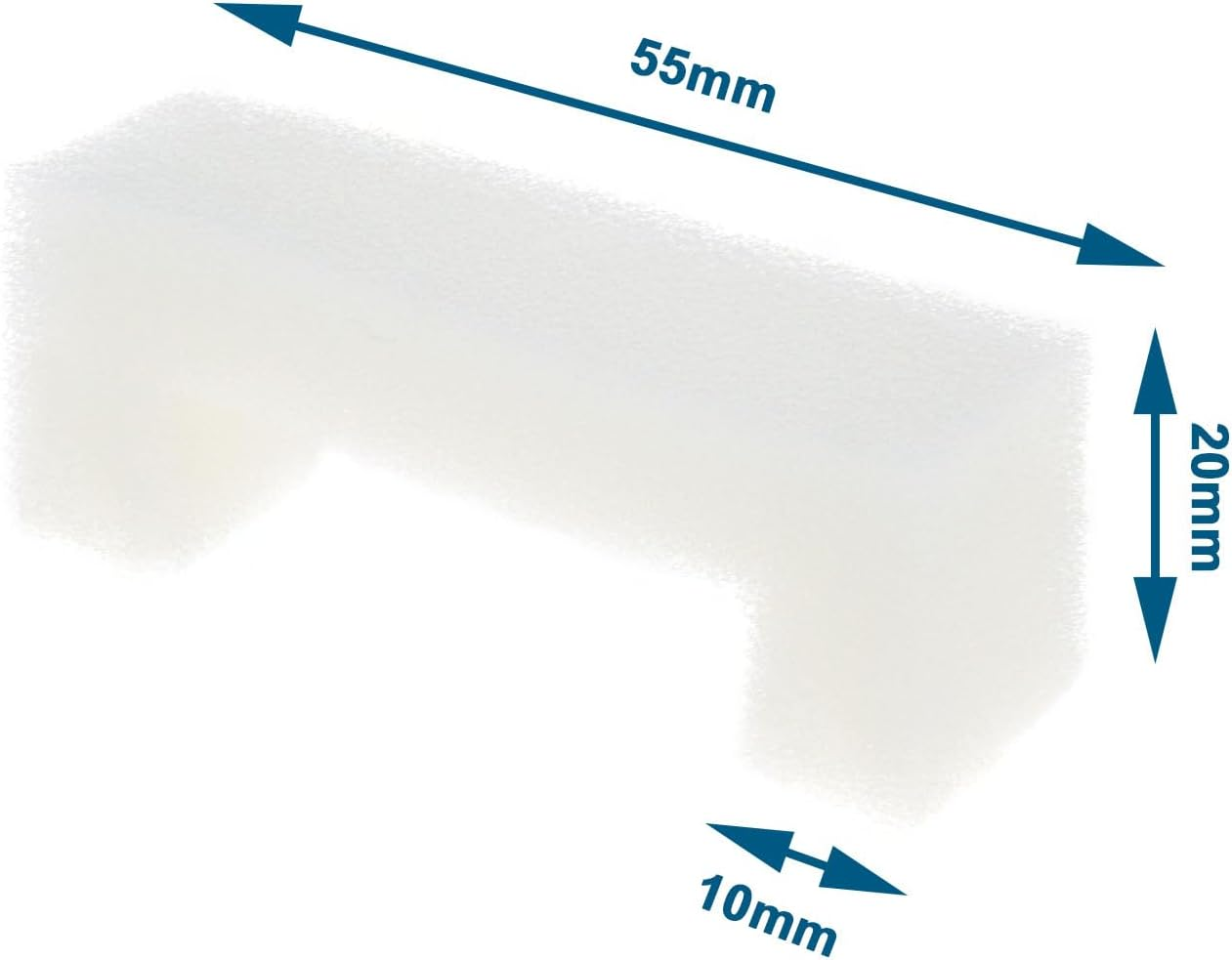 The Lord of the Tools Pack of 4 Foam Filter Replacement Sponge Filter for Pet Fountains Compatible with Petkit Smart Water Fountains, for Cats Dogs, Automatic Drinking Water Dispenser image number 3