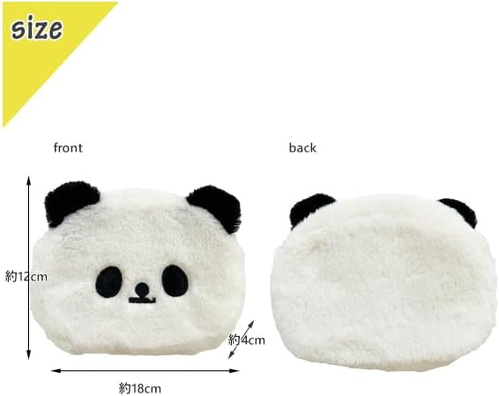 Stream Market Pouch Panda Mini Pouch Fluffy Face Pouch PAP057 image number 1