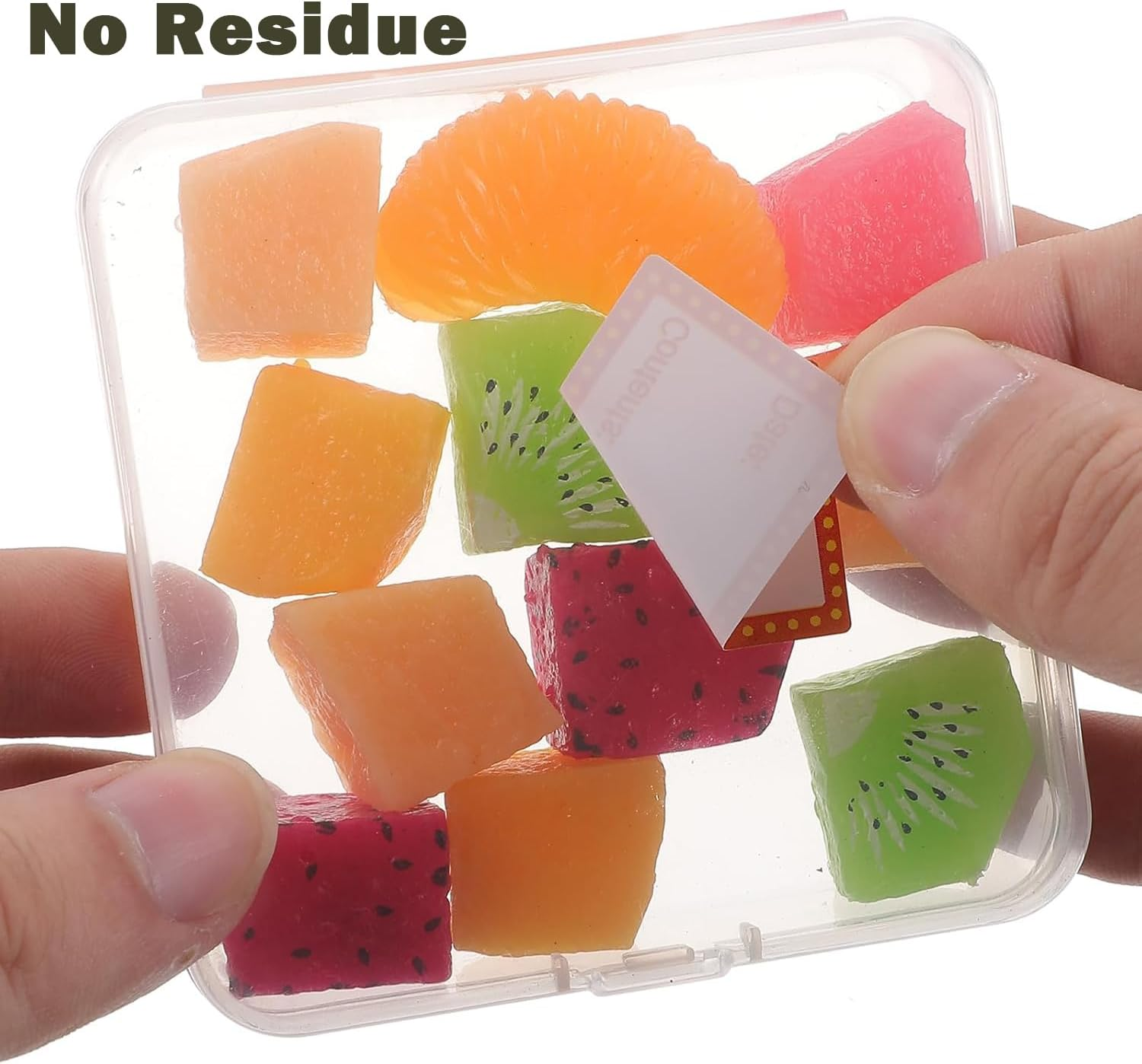 3 Rolls 1500Pcs Freezer Labels, Betterjonny 25 X 40Mm Colored Removable Freezer Labels Self-Adhesive Food Storage Stickers with Strong Adhesion for Office School and Home(3 Styles) image number 2