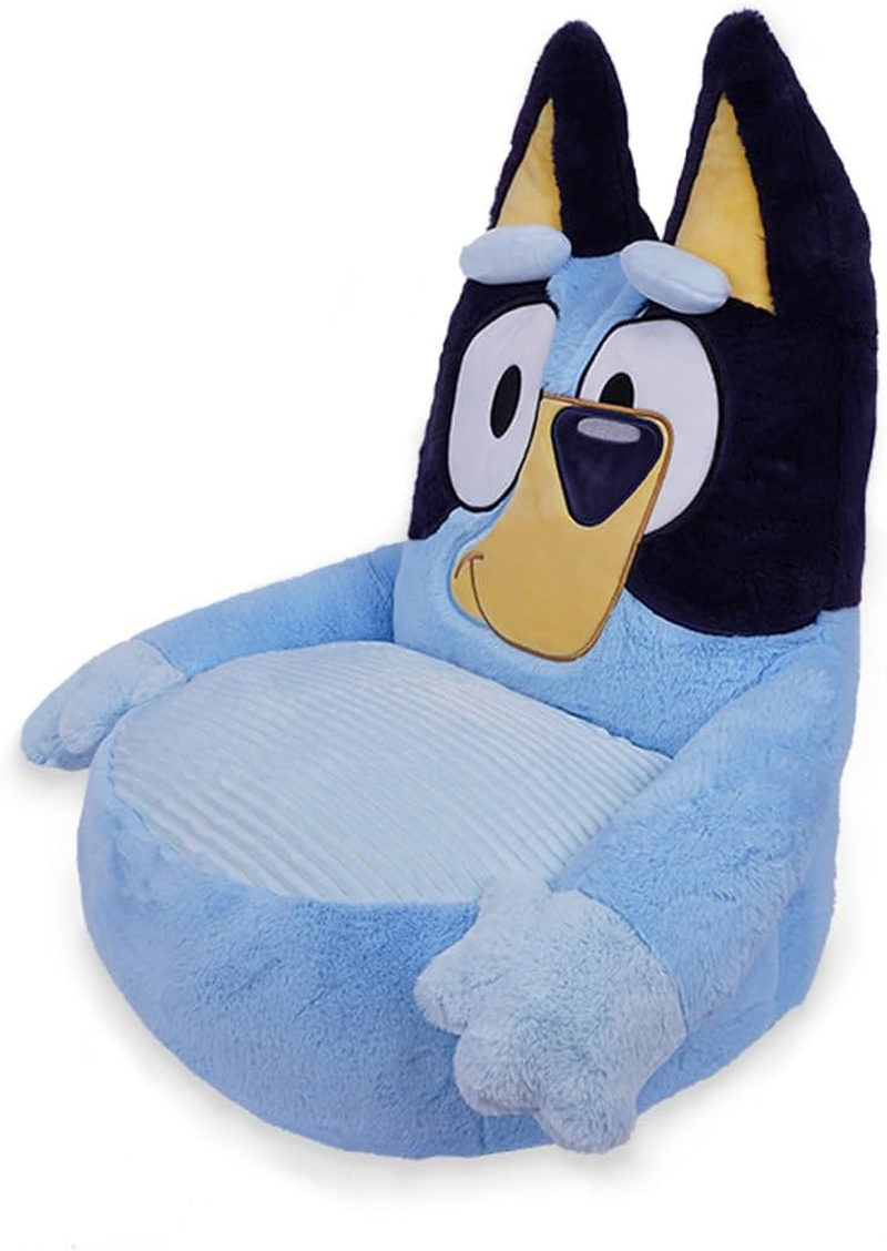 Bluey Plush Chair &ndash; Soft Kids Armchair, Upholstered Reading Seat for Bedroom, Nursery & Playroom, Official Licensed Furniture, Ages 3+, 50 X 42 X 60 Cm image number 2