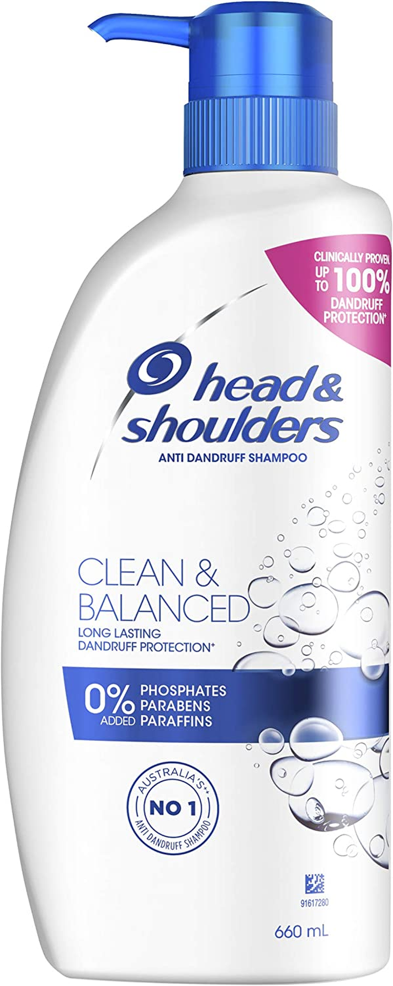 Head & Shoulders Clean Balanced anti Dandruff Shampoo 660Ml (Pack of 1) image number 3
